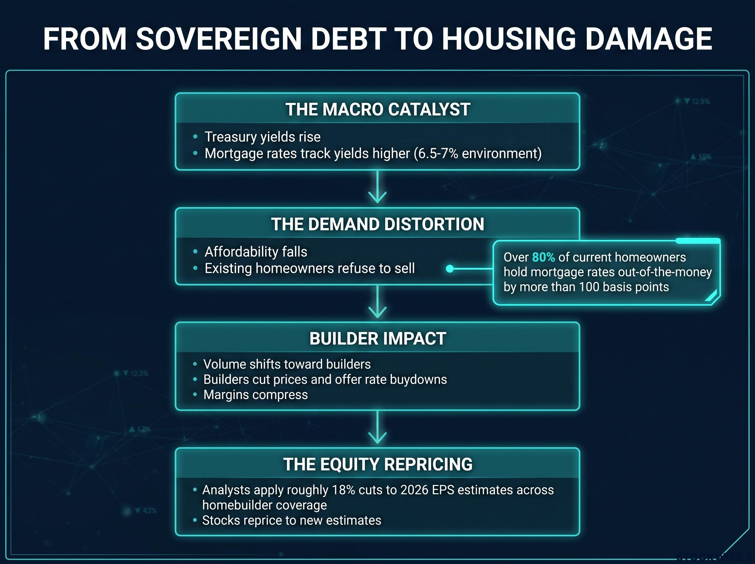 The Yield-to-Housing Transmission Chain