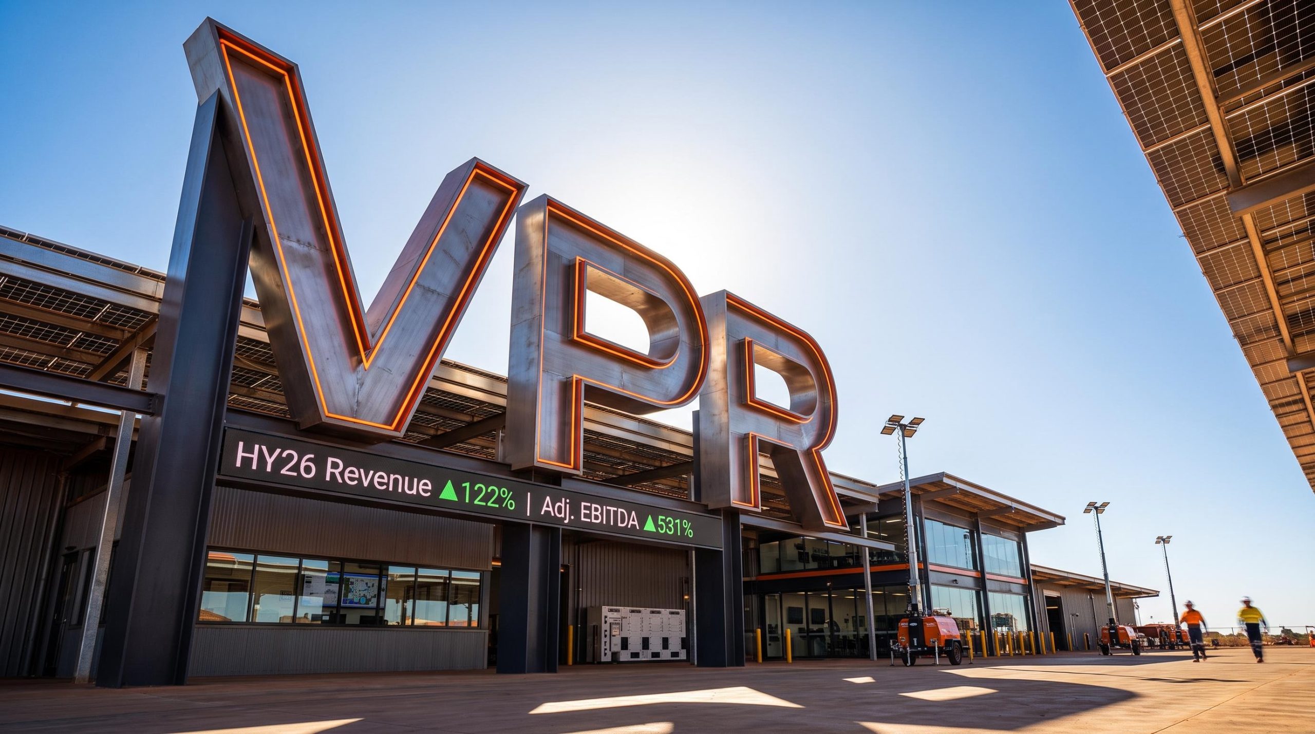 Large VPR building sign