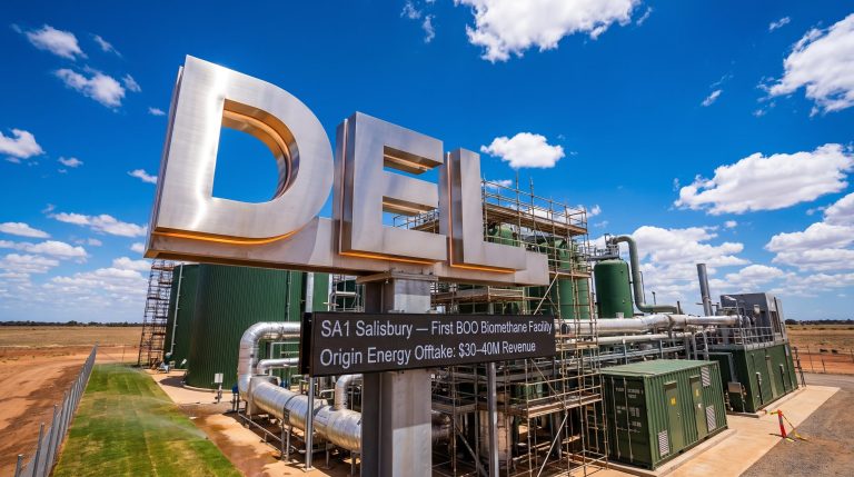 biomethane plant landscape