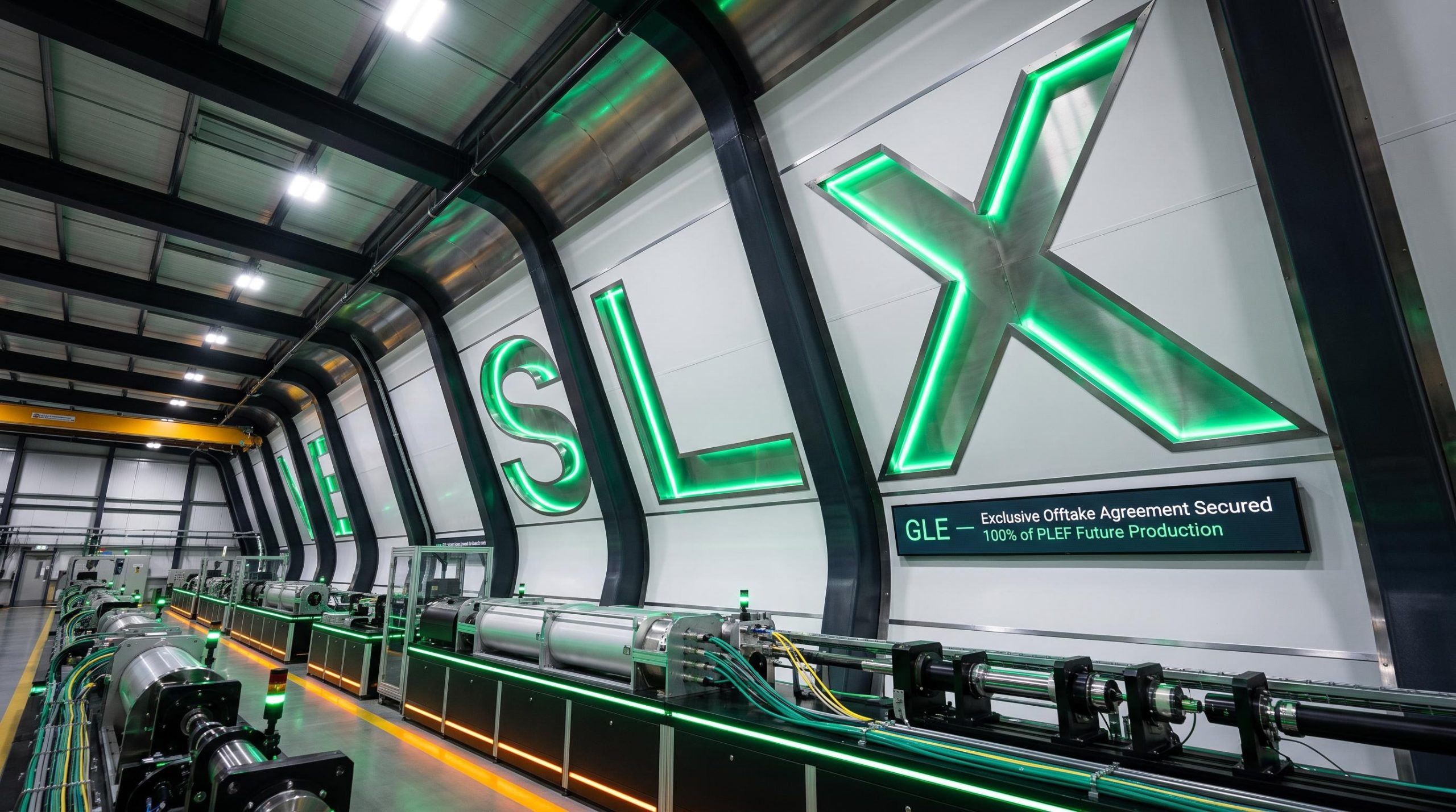 modern industrial facility interior