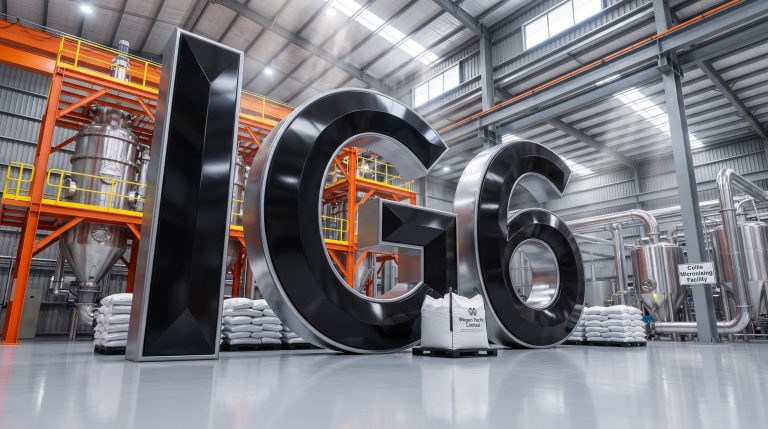 Large IG6 structure indoors