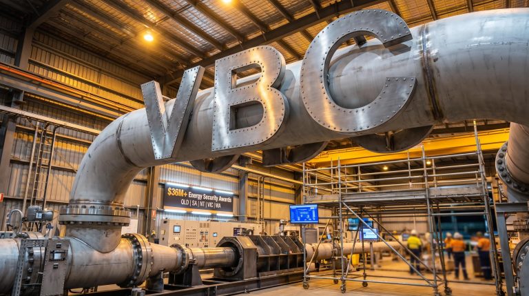 Large industrial VBC pipe