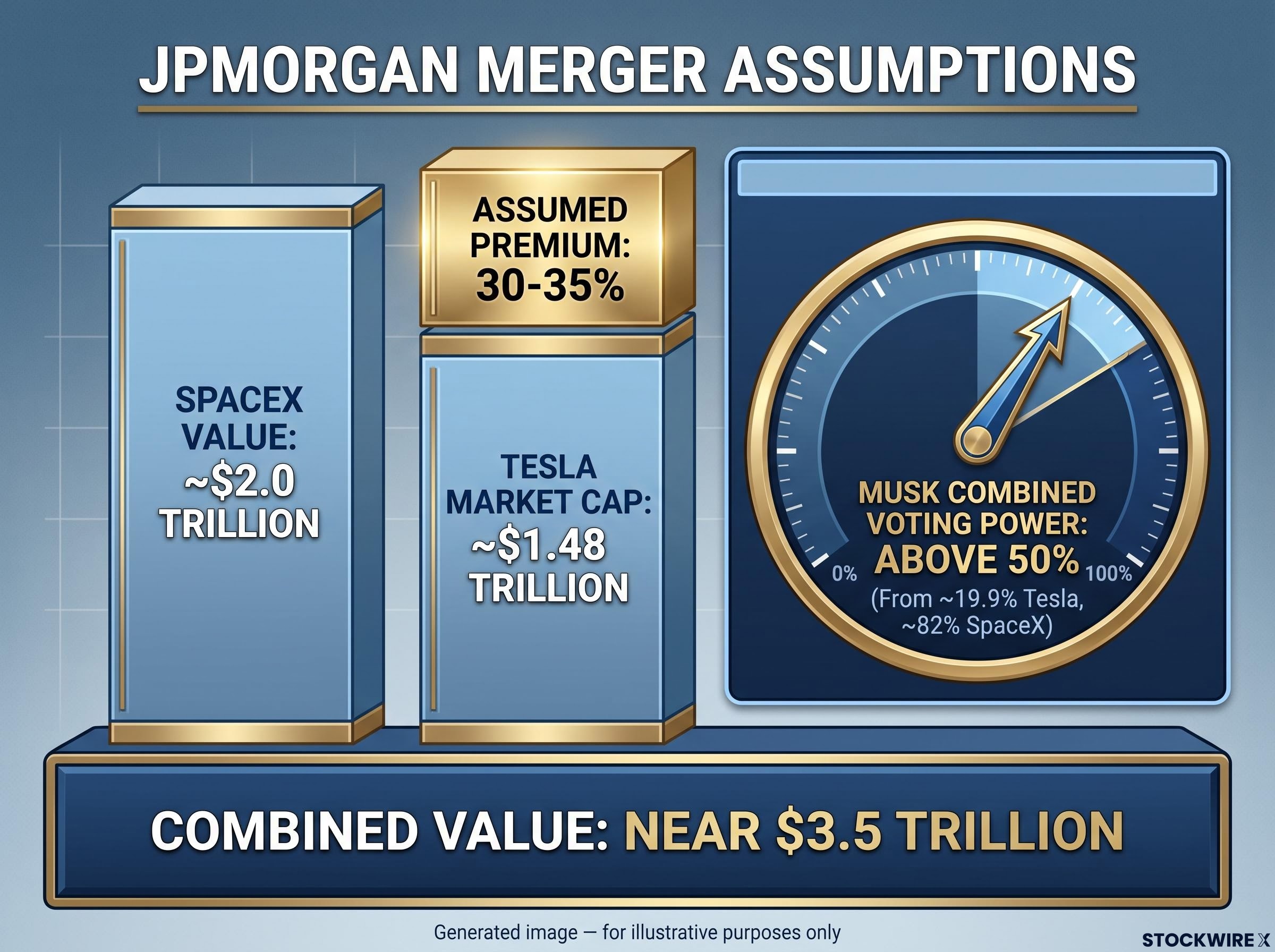 JPMorgan Valuation and Control Assumptions