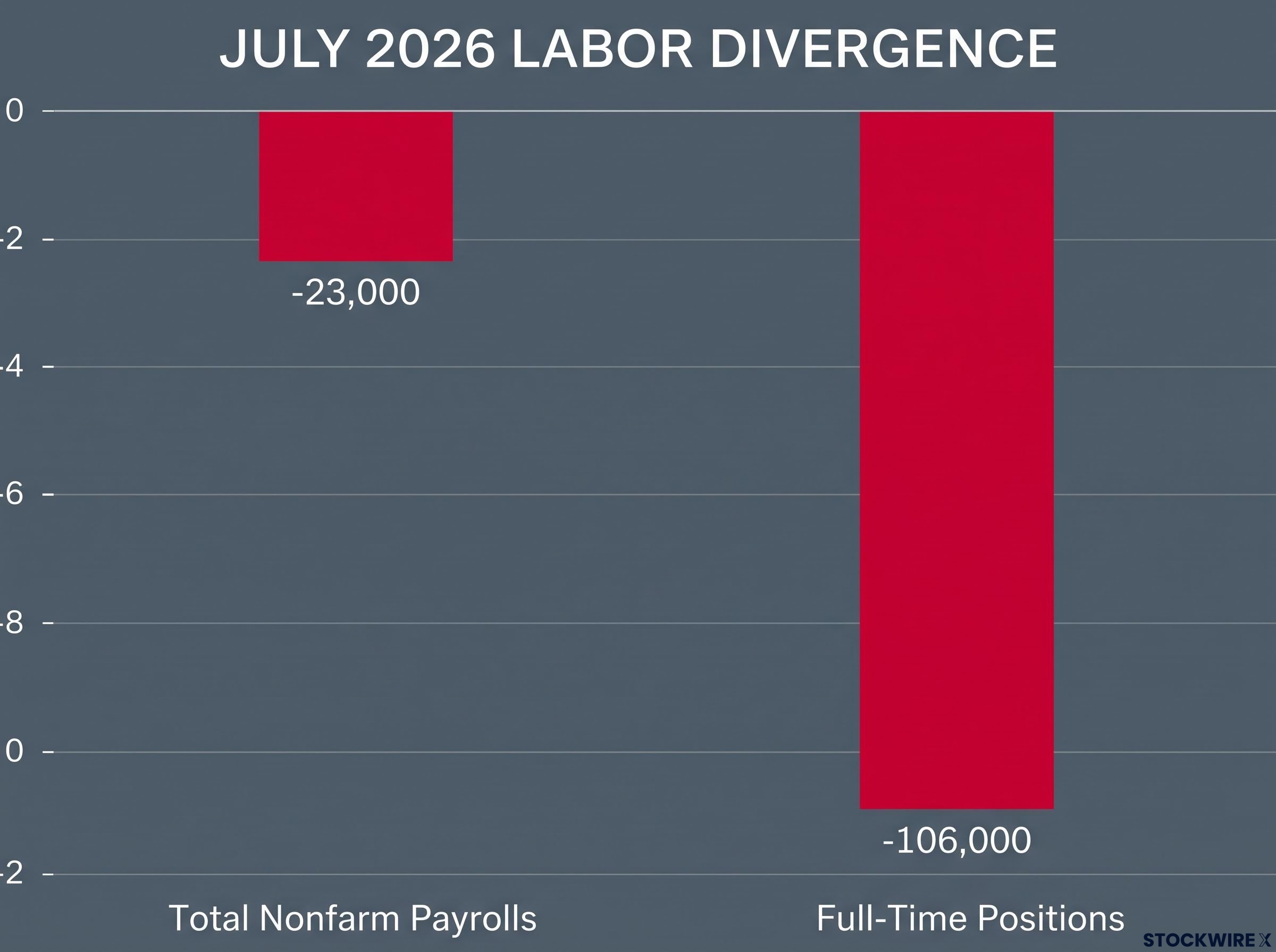 July 2026: Headline vs. Full-Time Job Losses