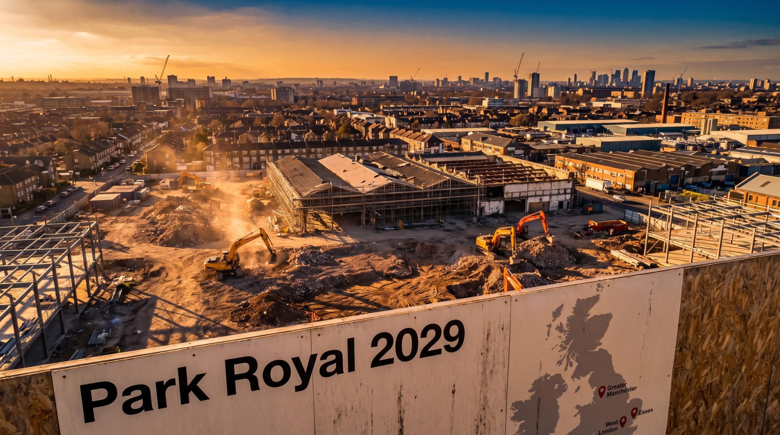 Kao Data CFO appointment as Park Royal West London data centre site breaks ground toward 2029 service target