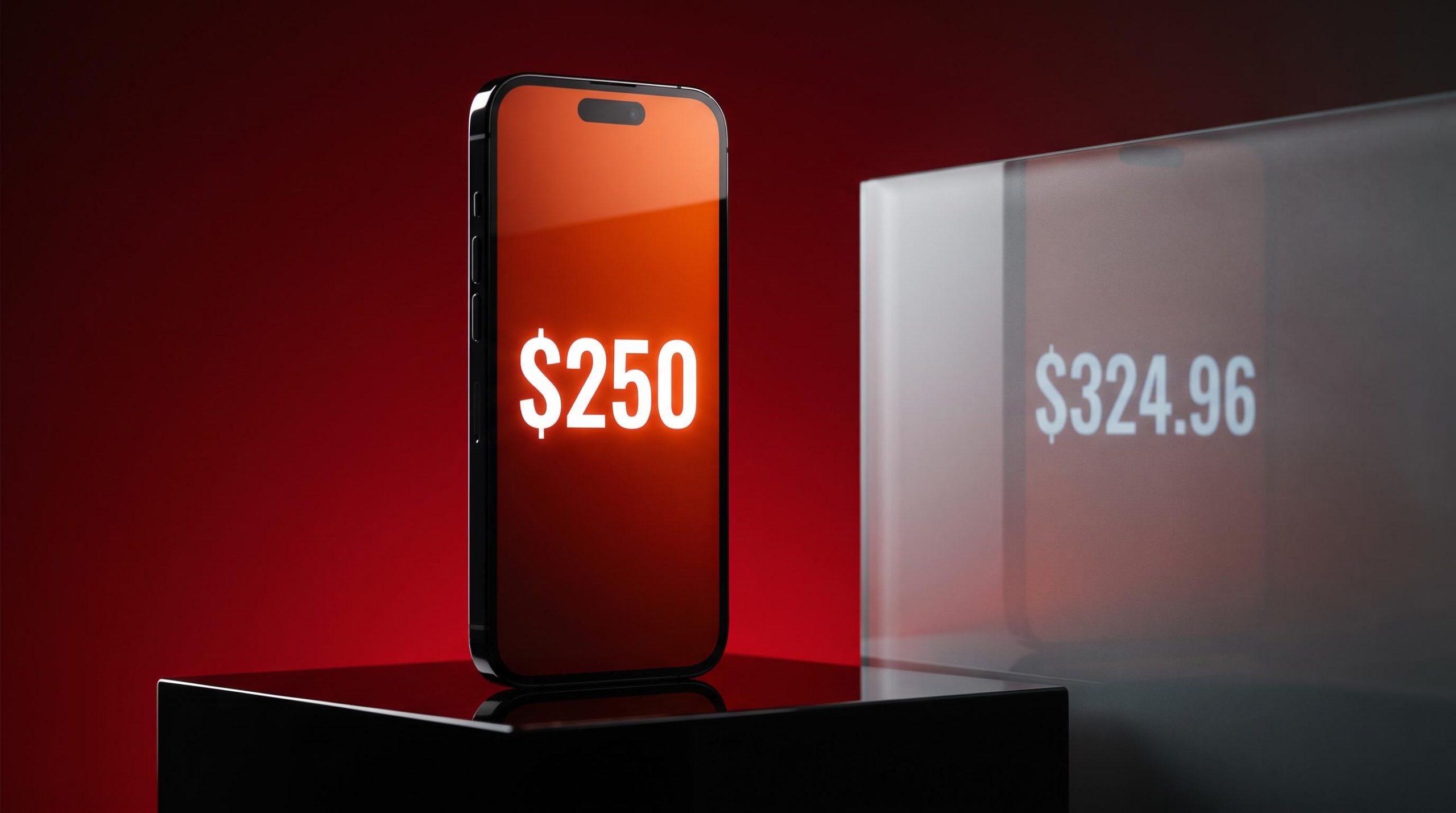 KeyBanc Apple iPhone 18 forecast targets $250 Underweight rating against $324.96 live price ahead of 9 September launch