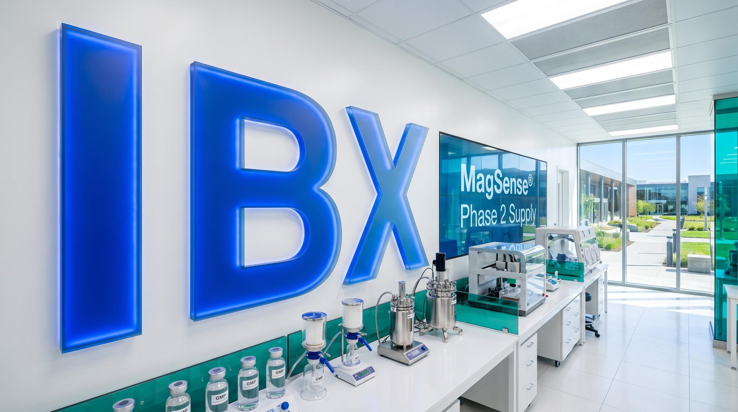 Modern lab with equipment
