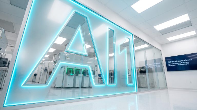 Lab with AI sign