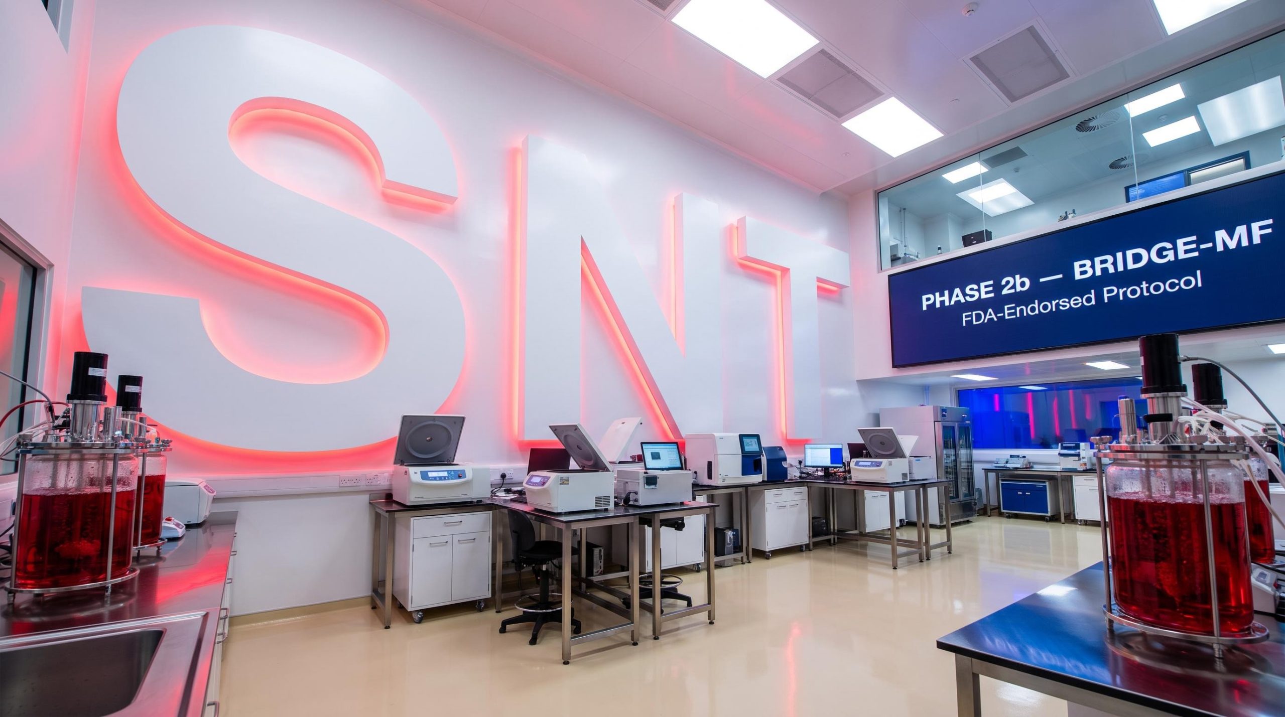 Modern lab with equipment