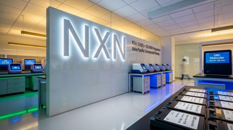 modern lab with devices