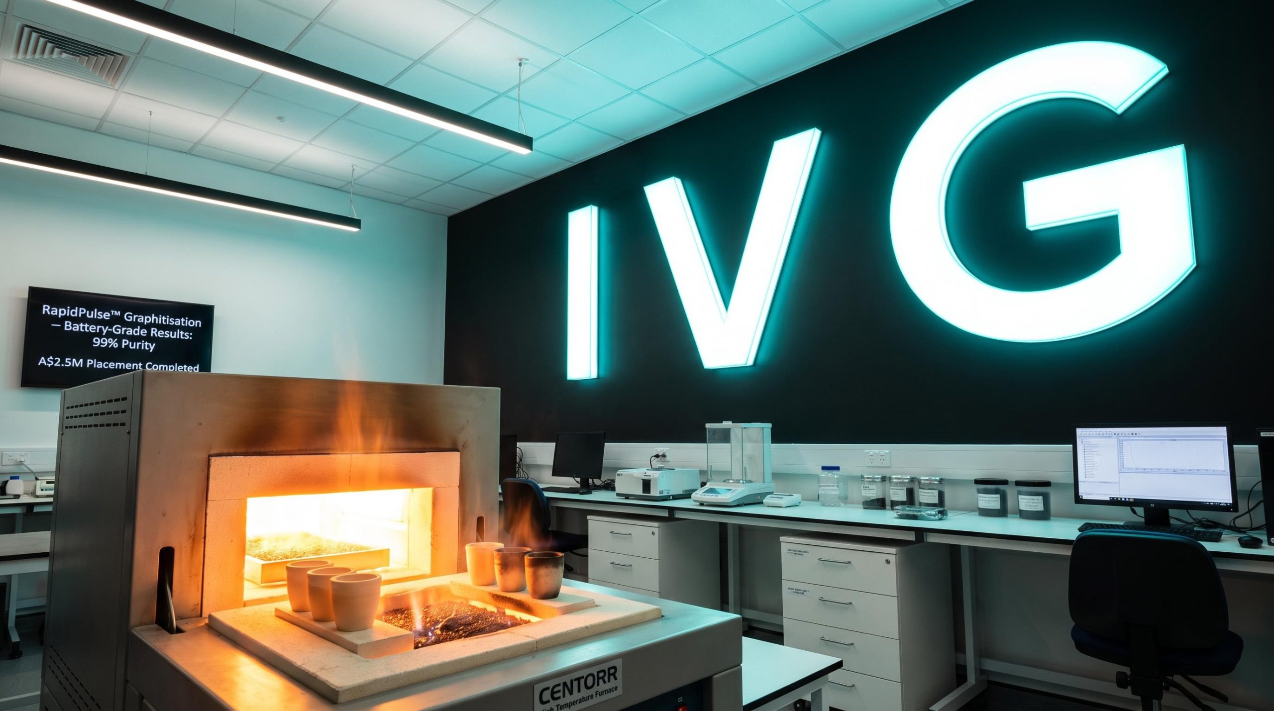 Furnace in a lab setting