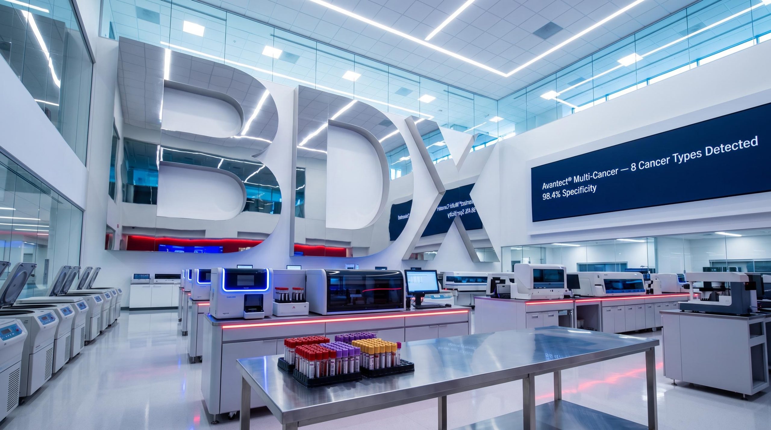 Modern lab with equipment