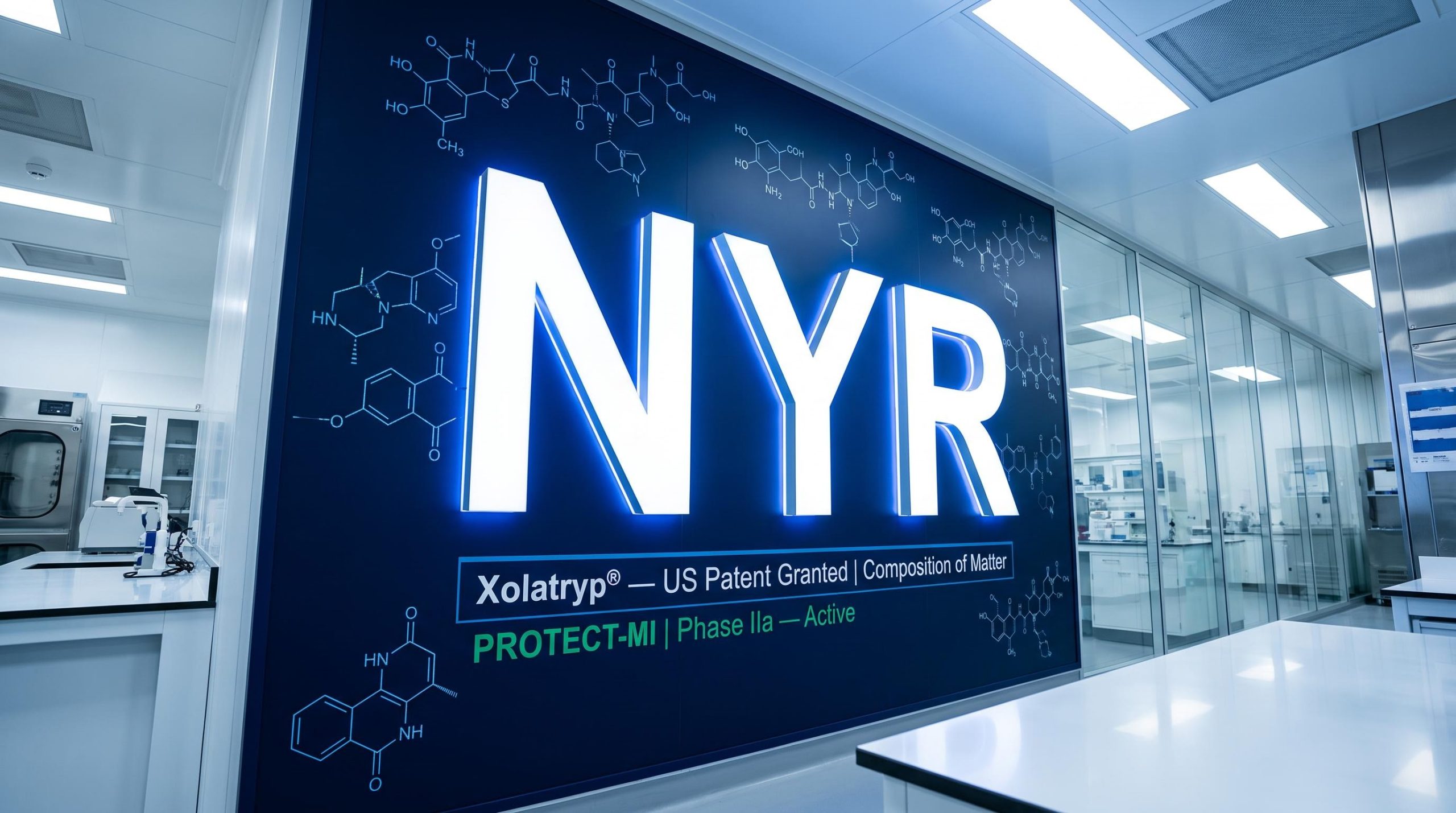 NYR sign in lab