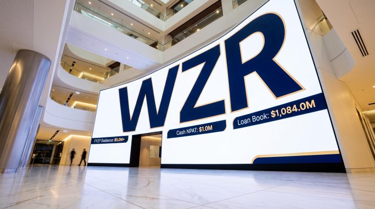 WZR financial display screen