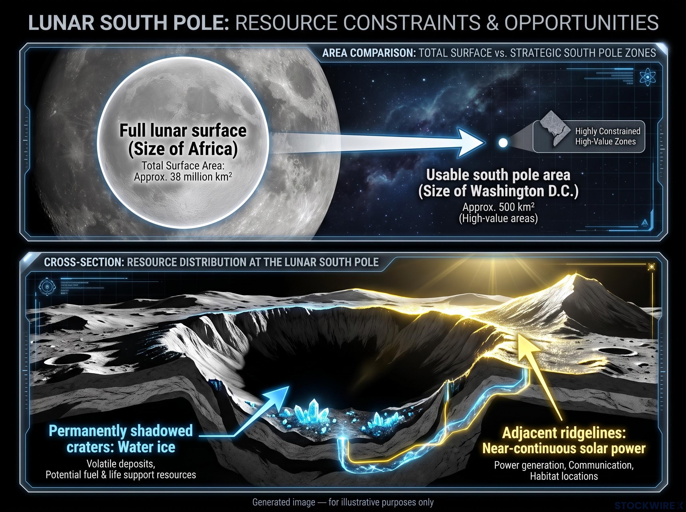 The South Pole Resource Scarcity Logic