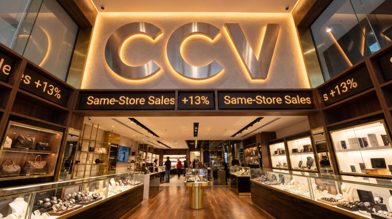 Luxury watch and handbag store