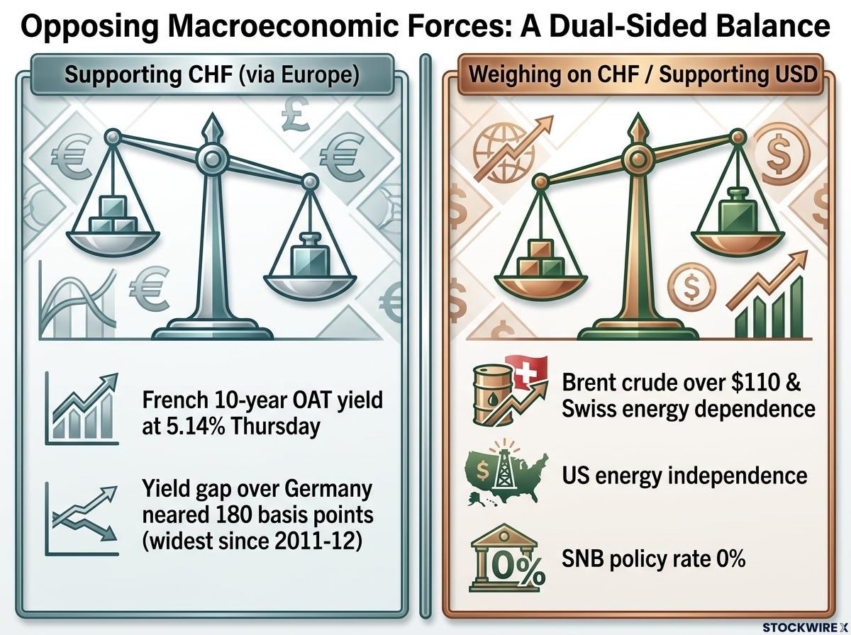 Macro Forces: The CHF/USD Tug-of-War