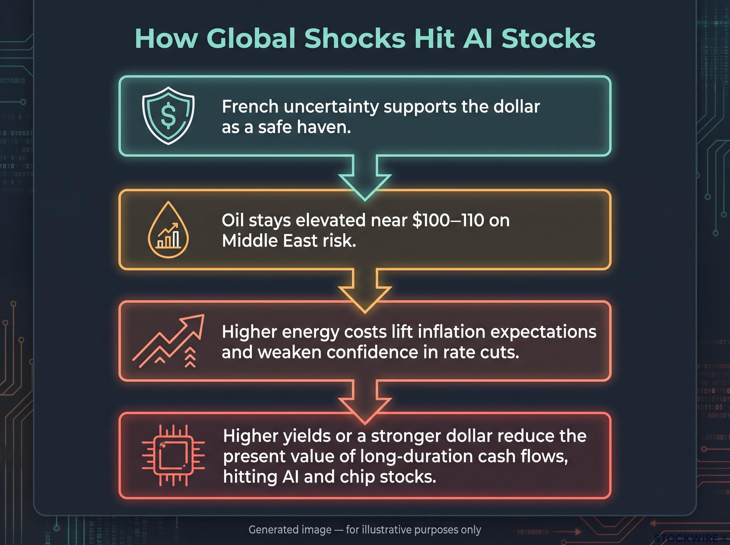 The Chain Reaction: From Macro Shocks to Chip Stocks