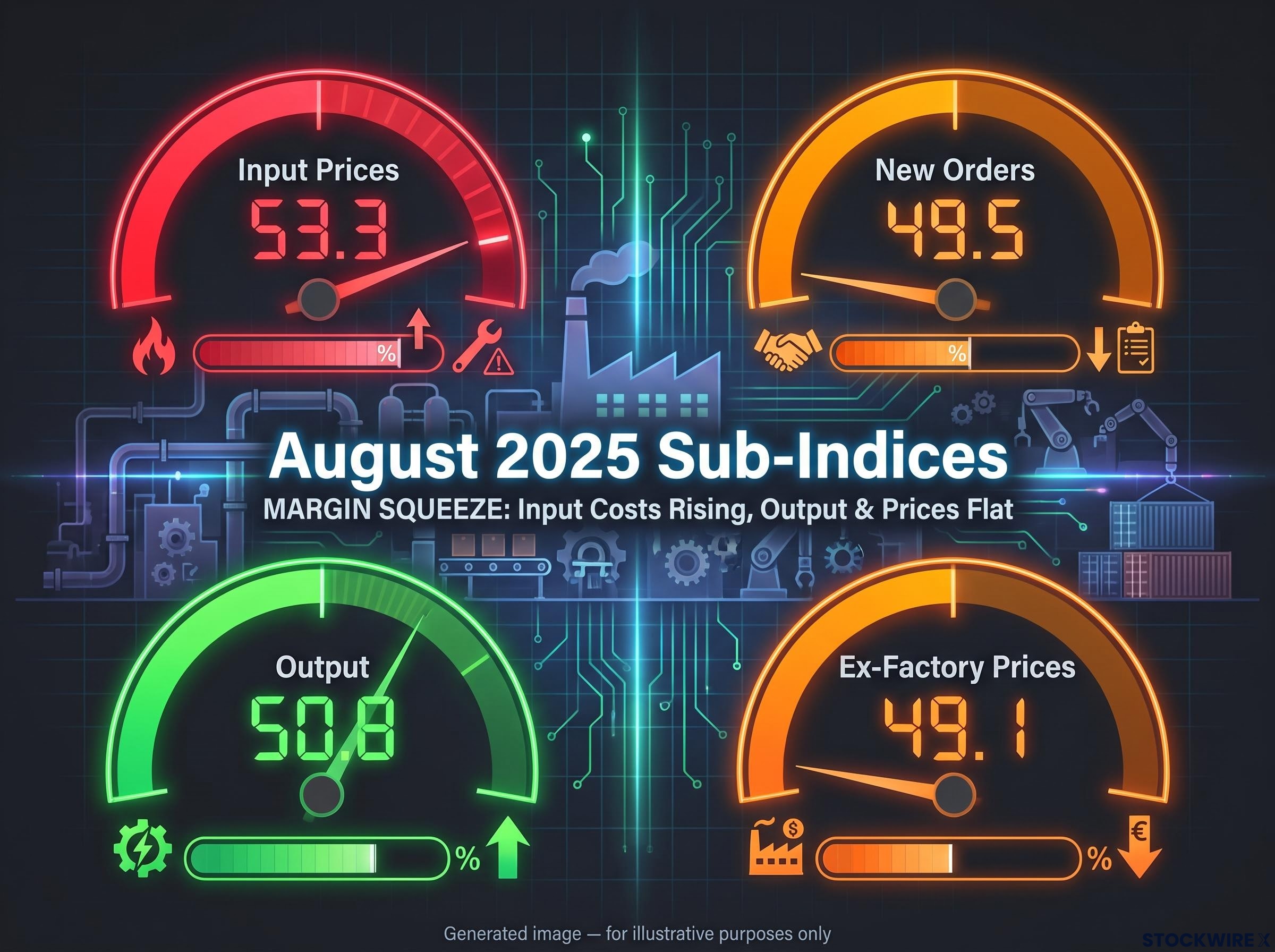 The August 2025 Margin Squeeze Dashboard