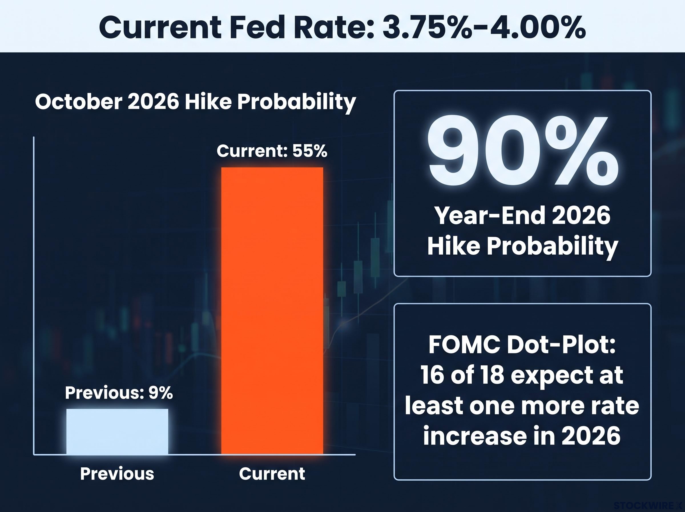 The Dramatic Repricing of Fed Rate Hike Probabilities
