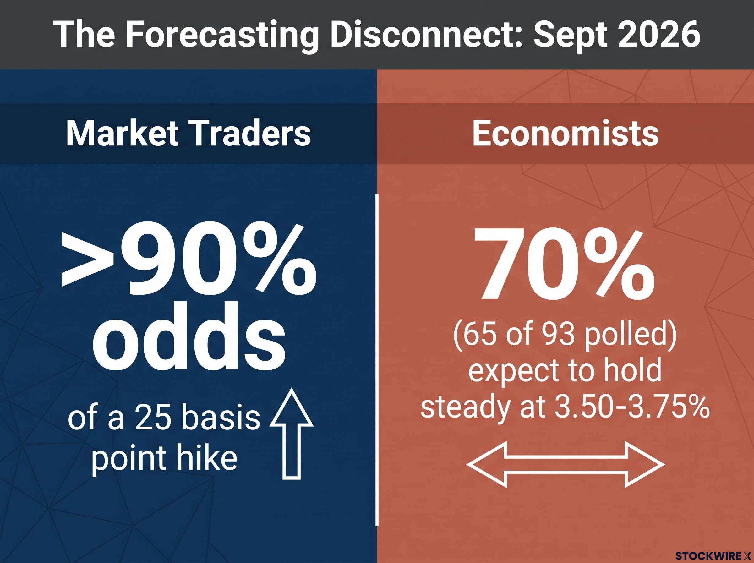 Market Pricing vs. Economist Forecasts