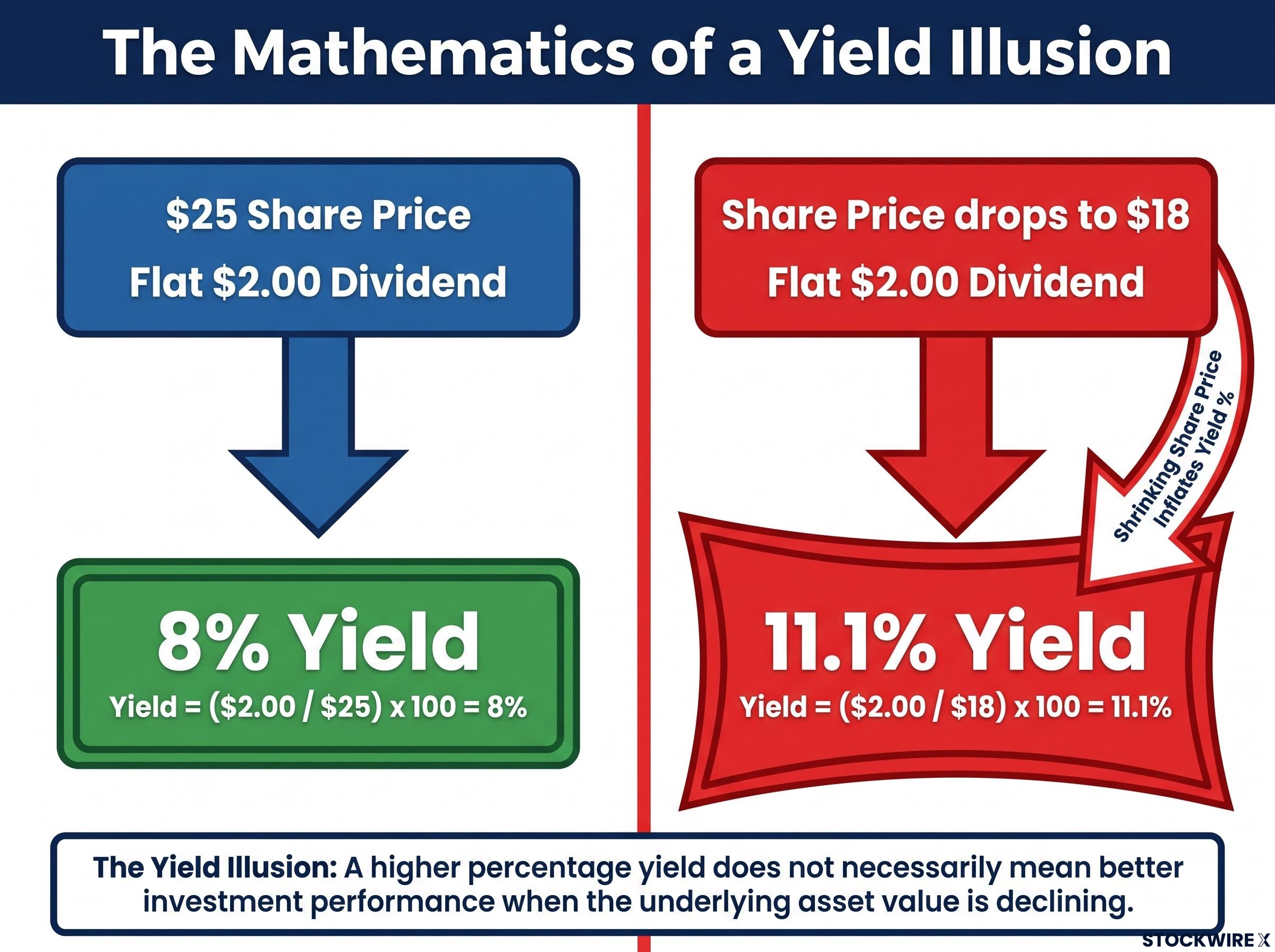The Mathematics of a Yield Illusion