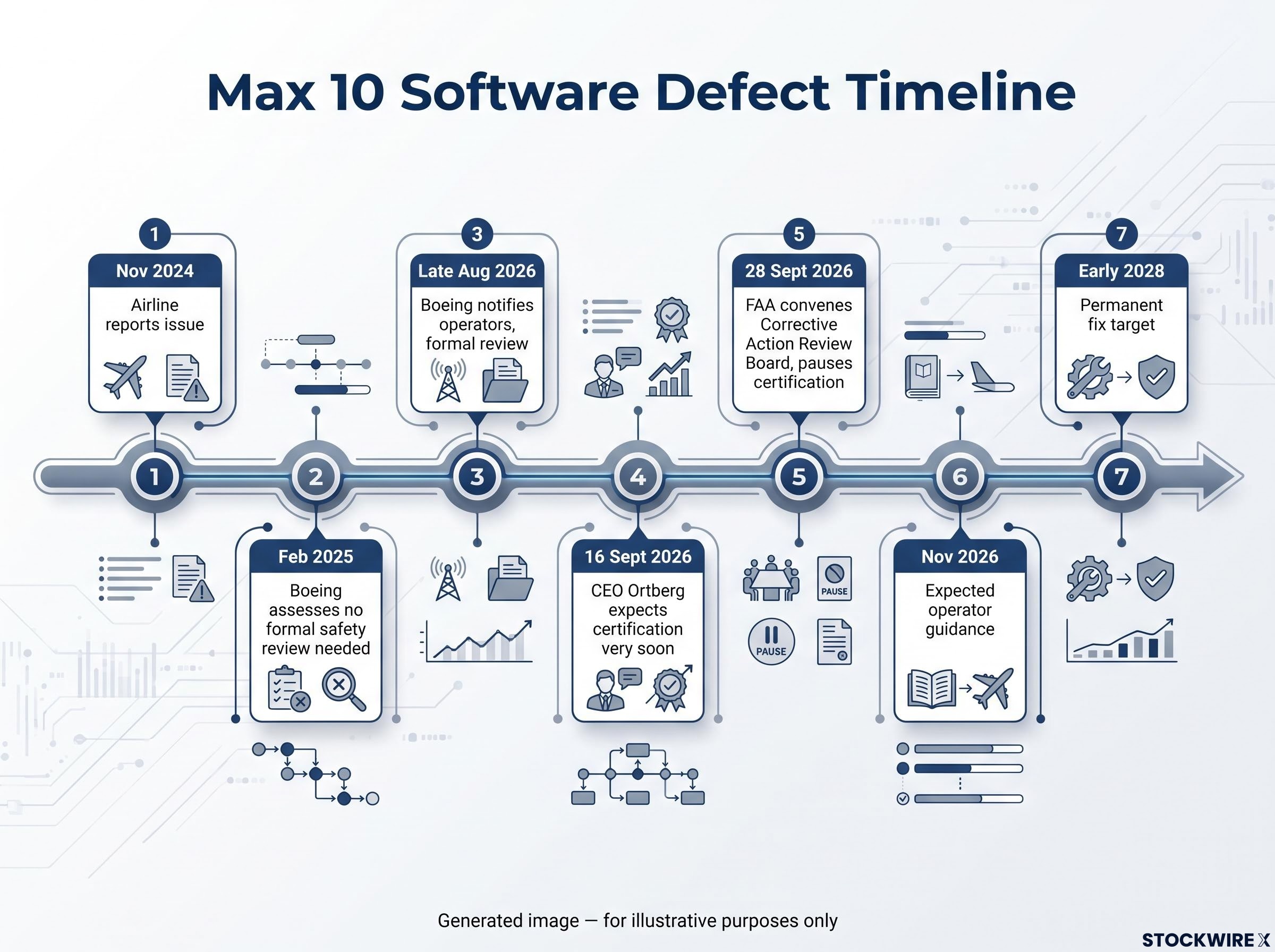 Escalation Timeline of the Max 10 Software Defect