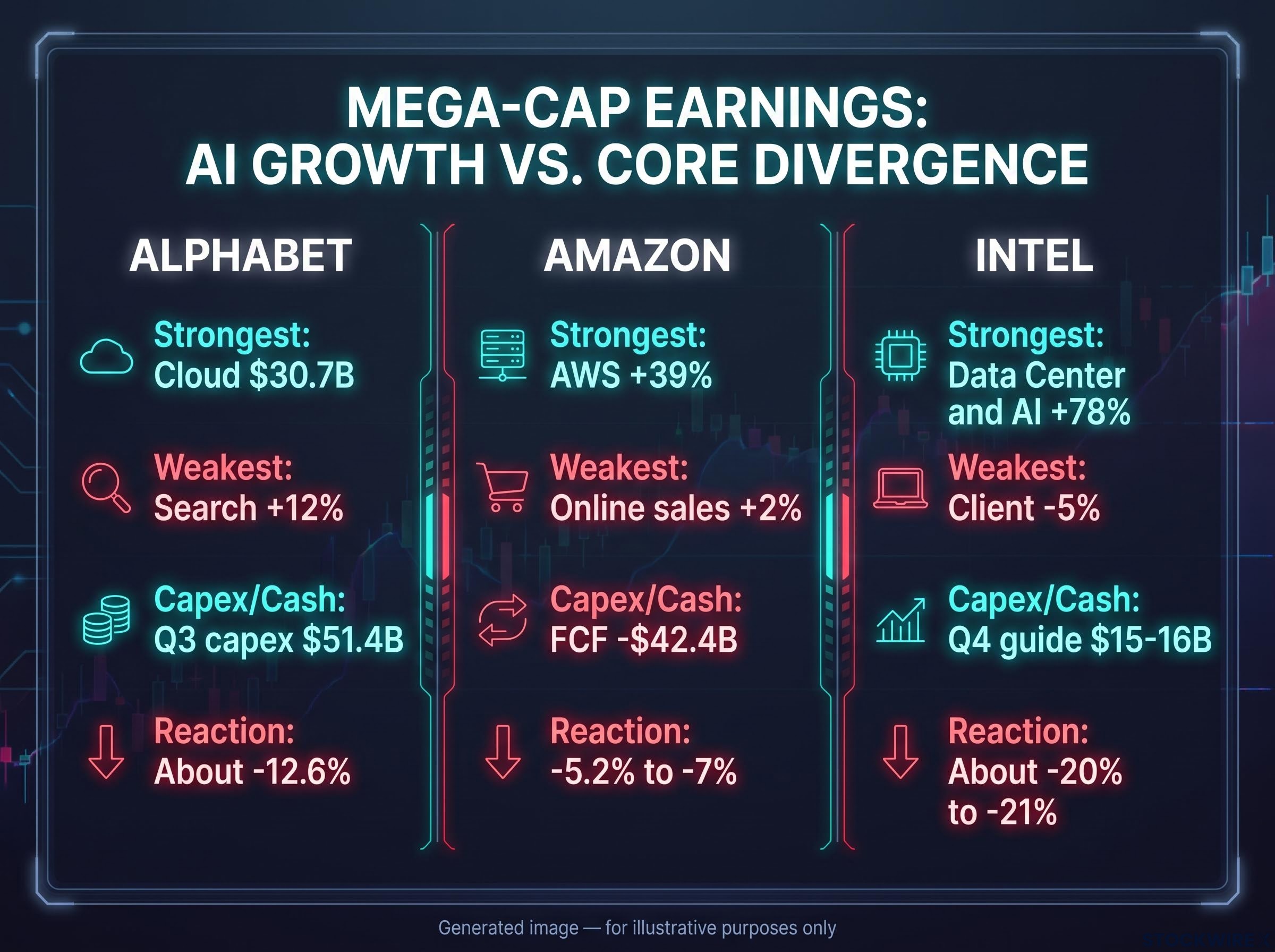 Mega-Cap Tech Q3 Earnings & Capex Divergence