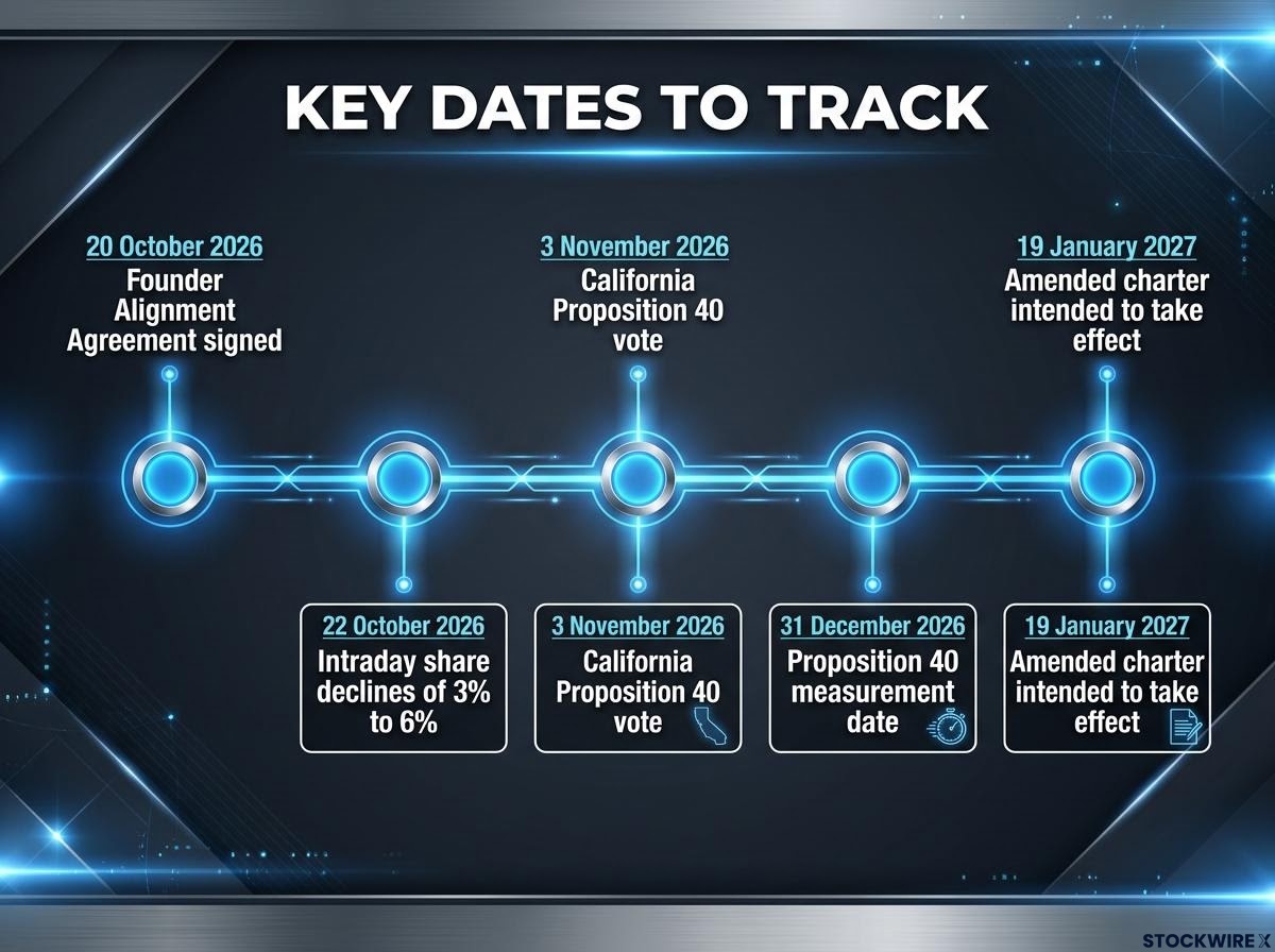 Timeline of Key Dates for Meta and Proposition 40