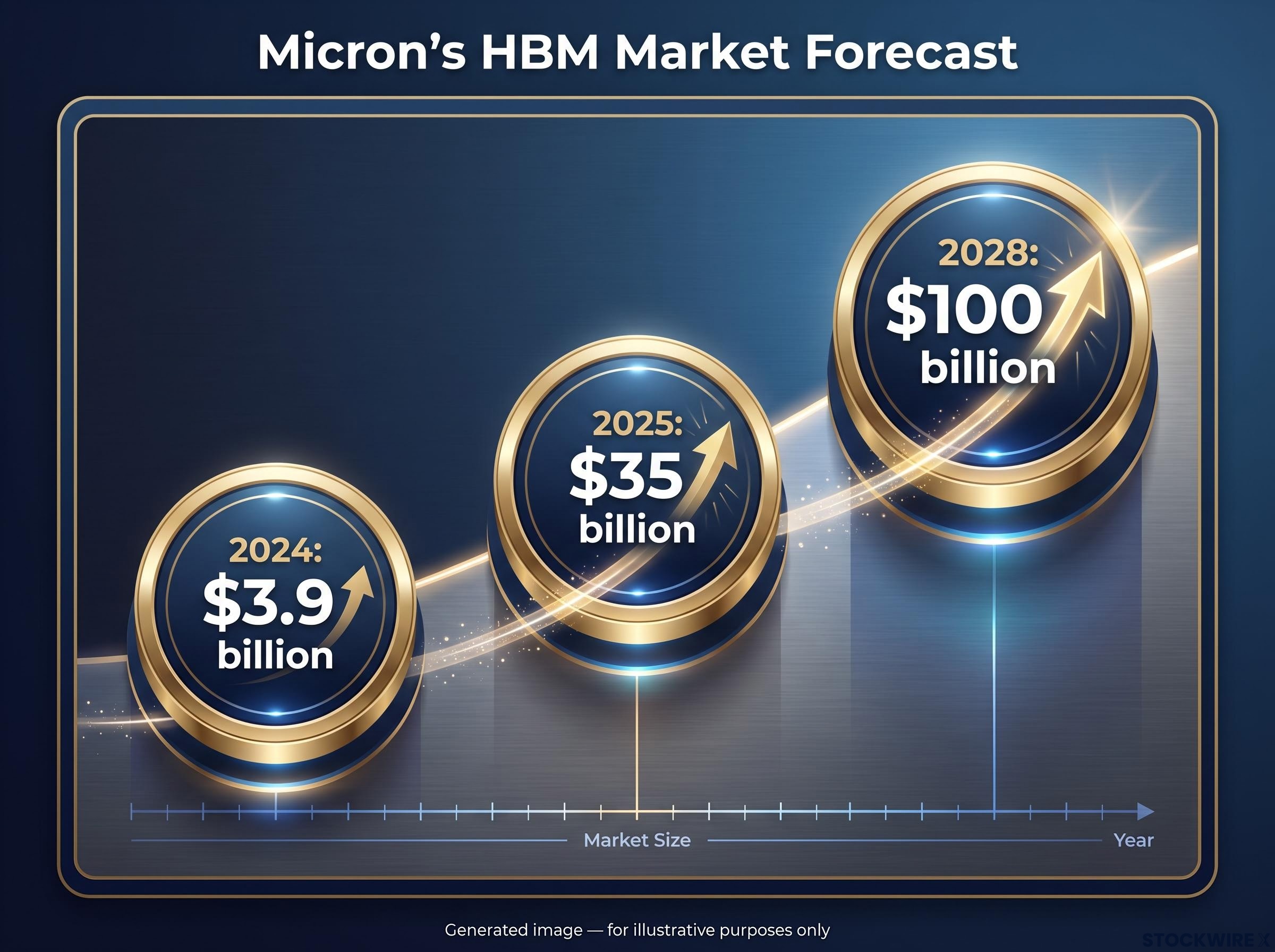 Micron's HBM Market Scale Forecast