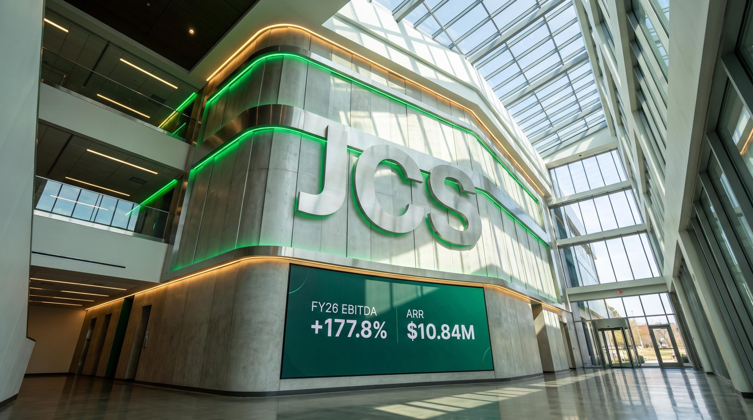 JCS financial display