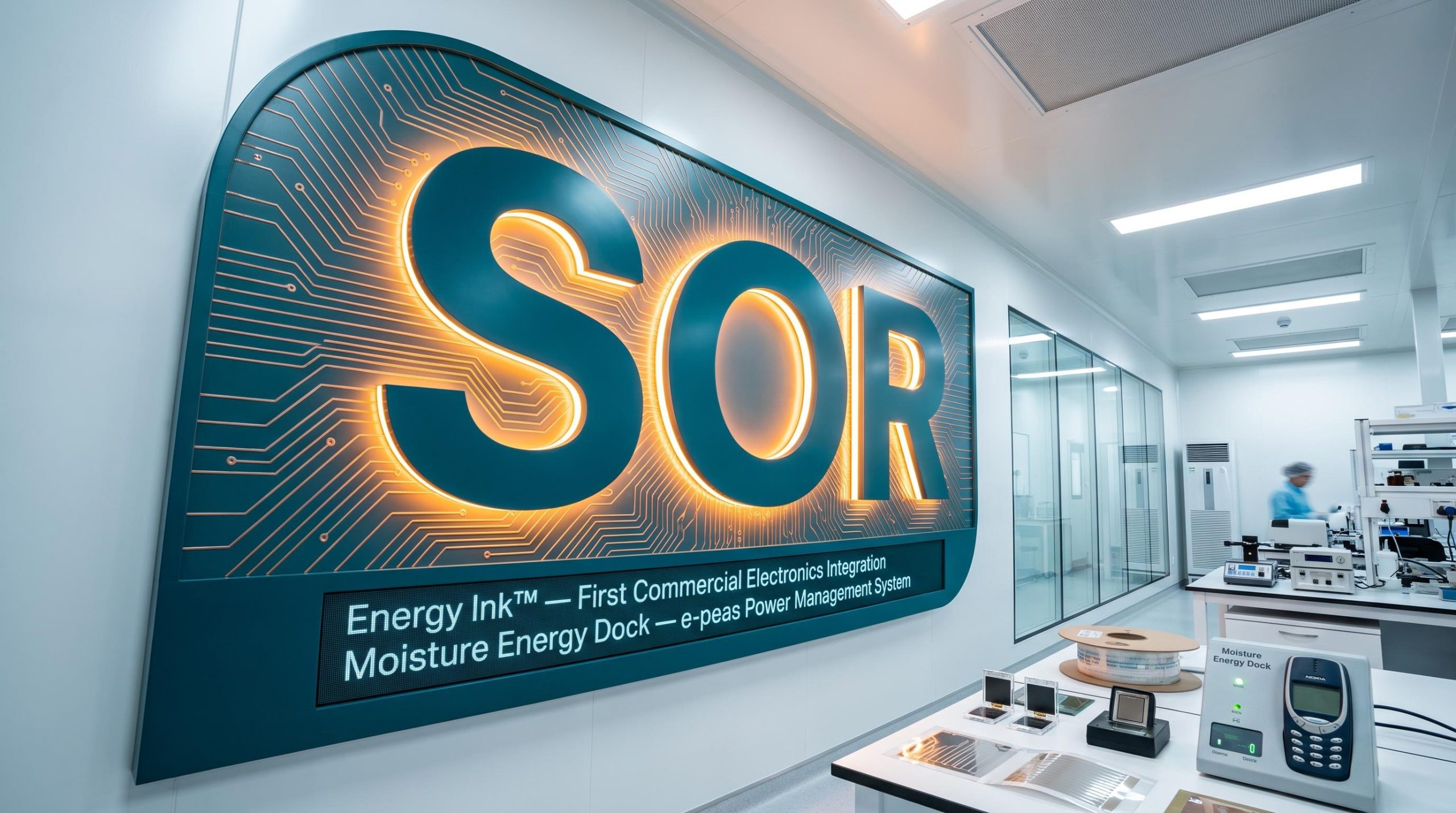 Tech lab with SOR sign