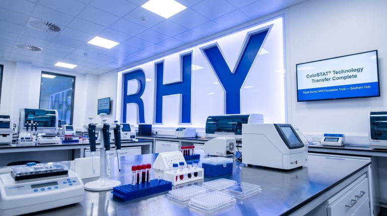 Laboratory with scientific equipment