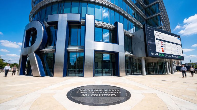large RTH letters facade