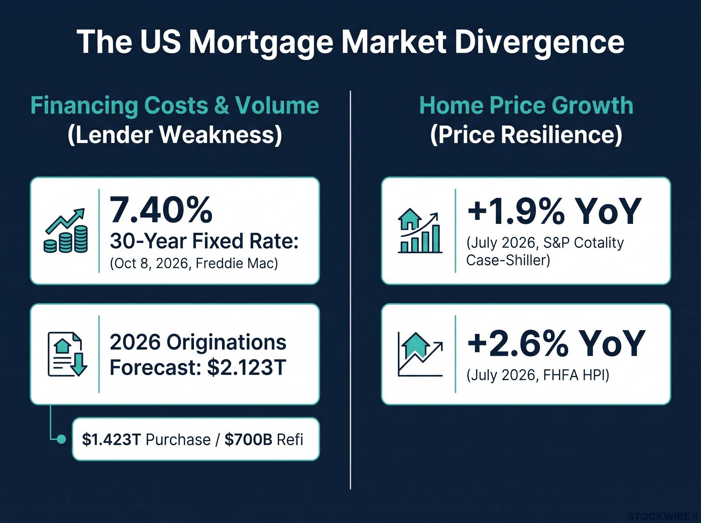 The US Mortgage Market Divergence Dashboard