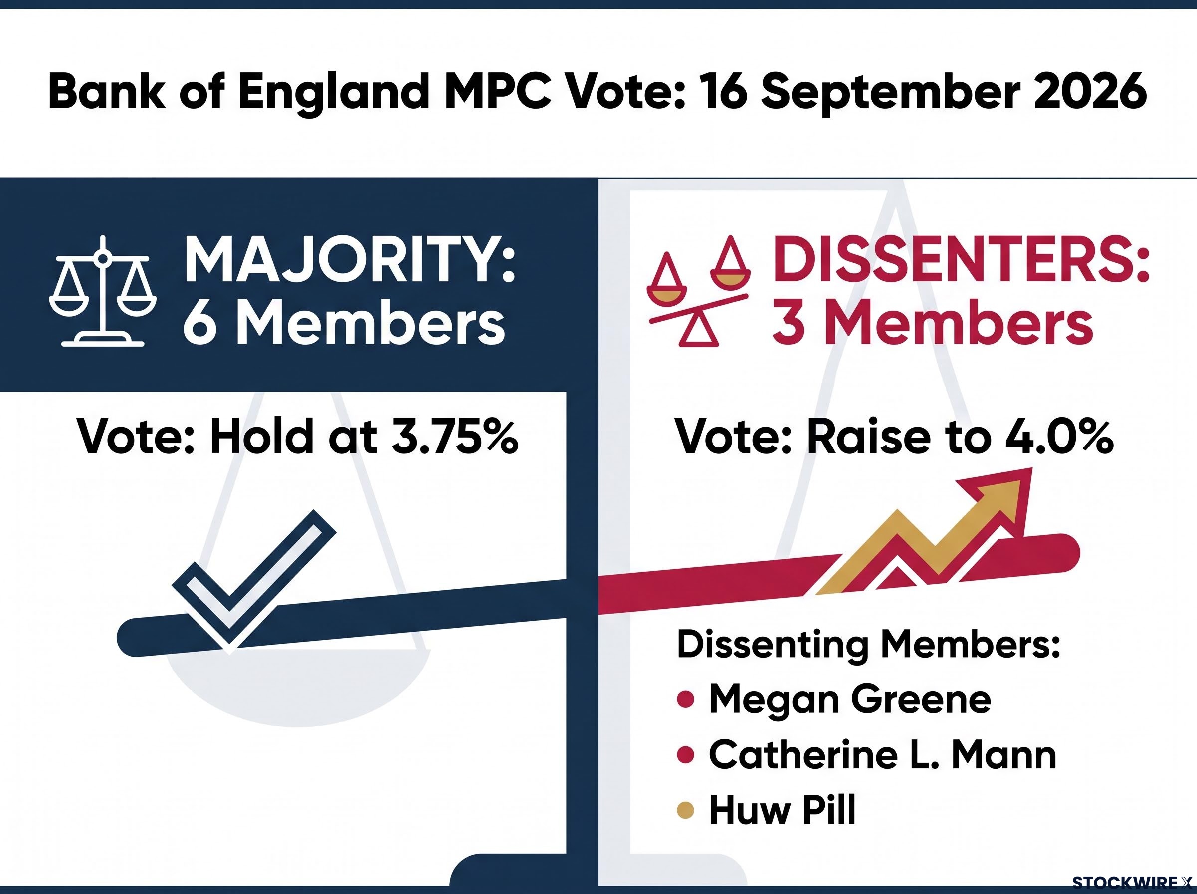 MPC Vote Split: September 2026