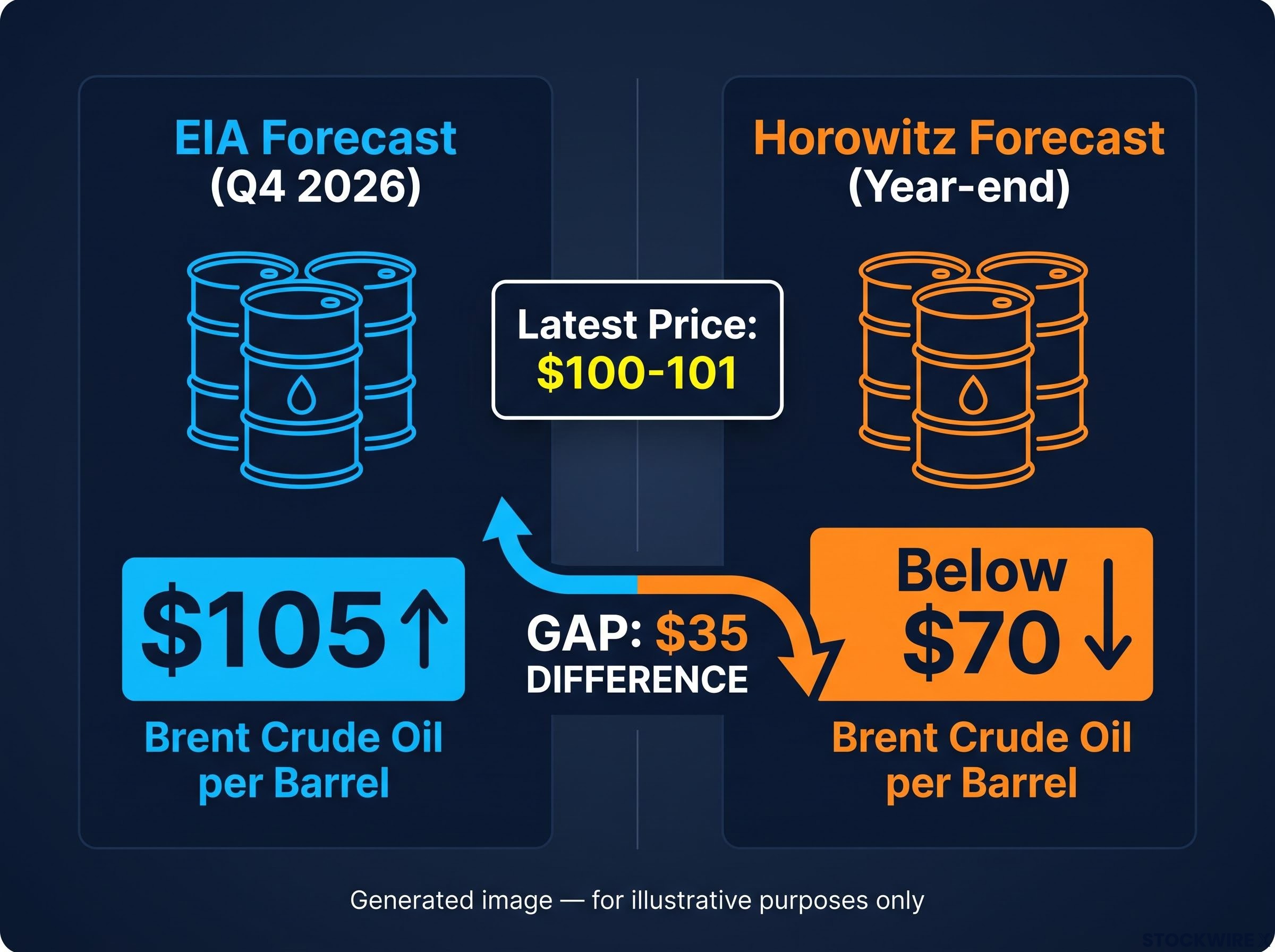 The $35 Oil Forecast Divide