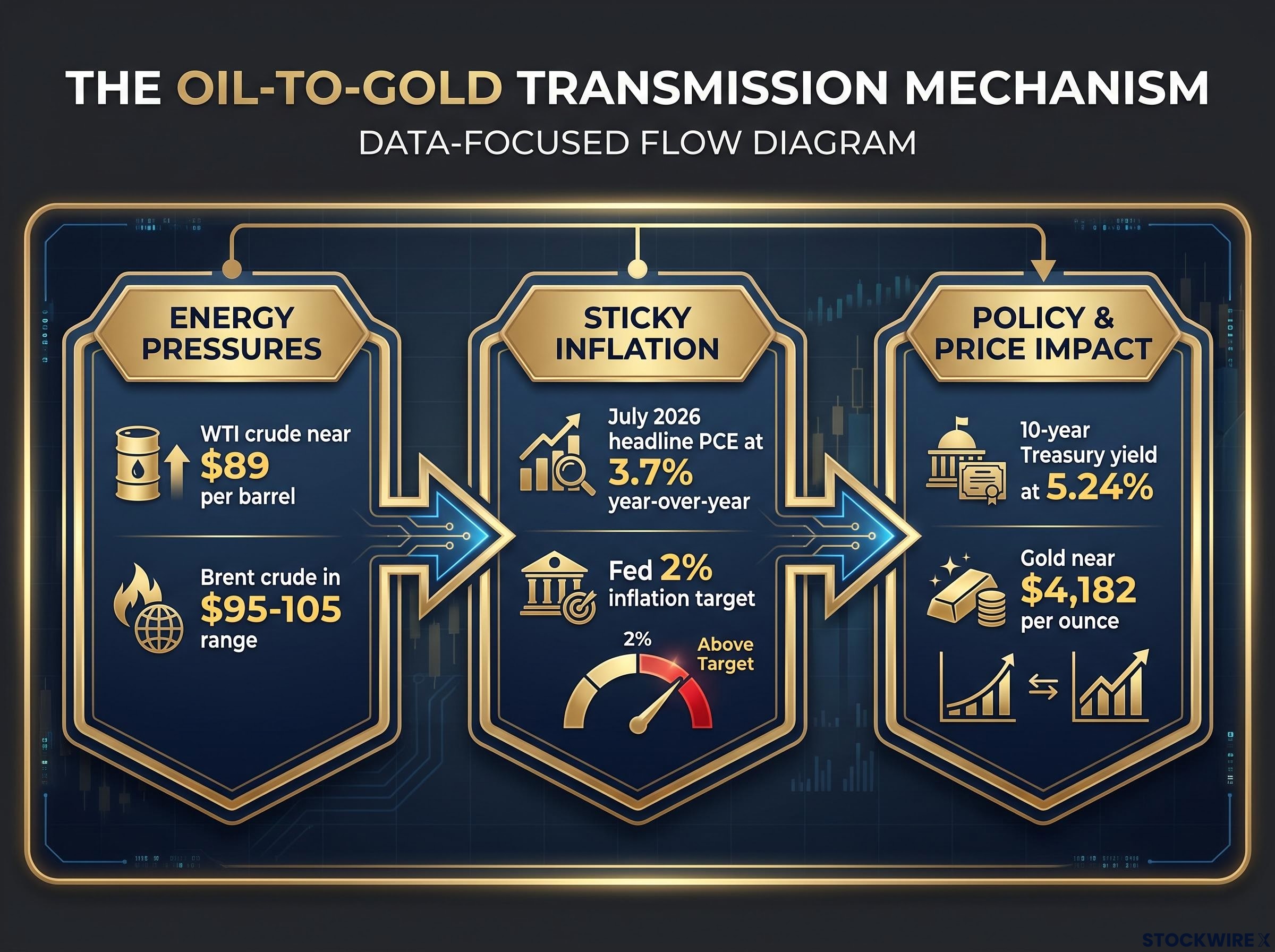 The Oil-to-Gold Transmission Mechanism