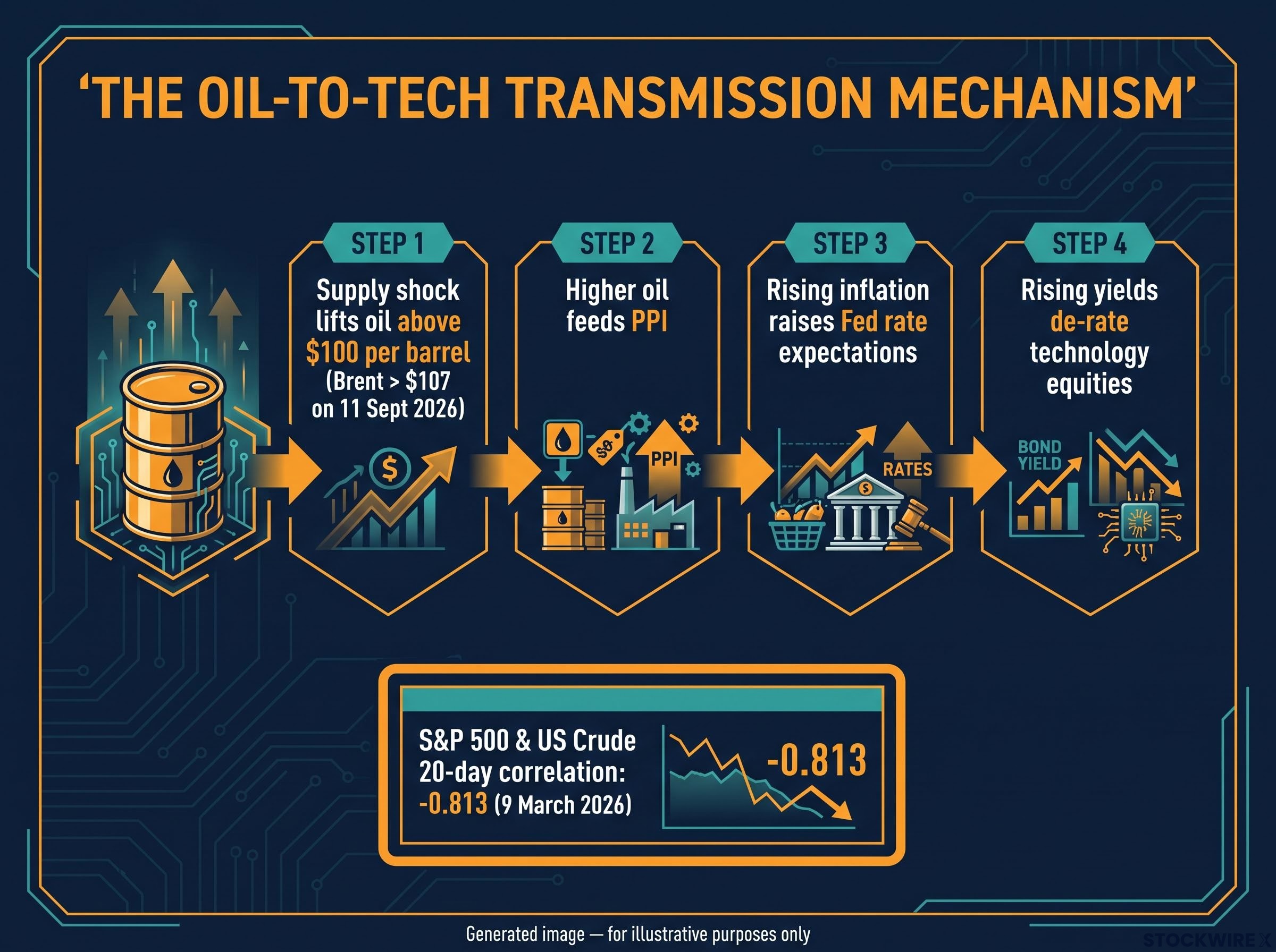 The Oil-to-Tech Transmission Mechanism
