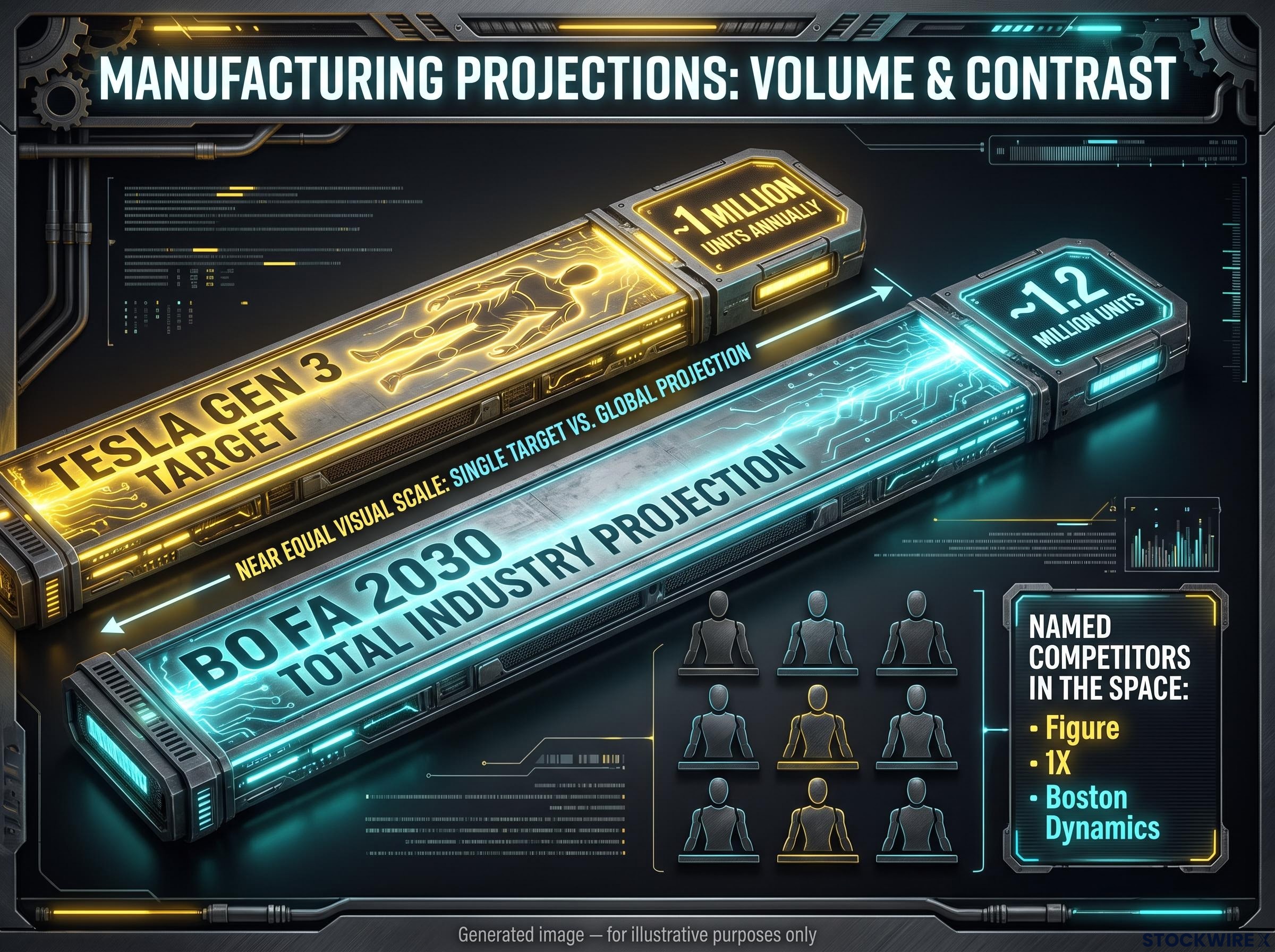 Optimus Production Aspirations vs Industry Reality