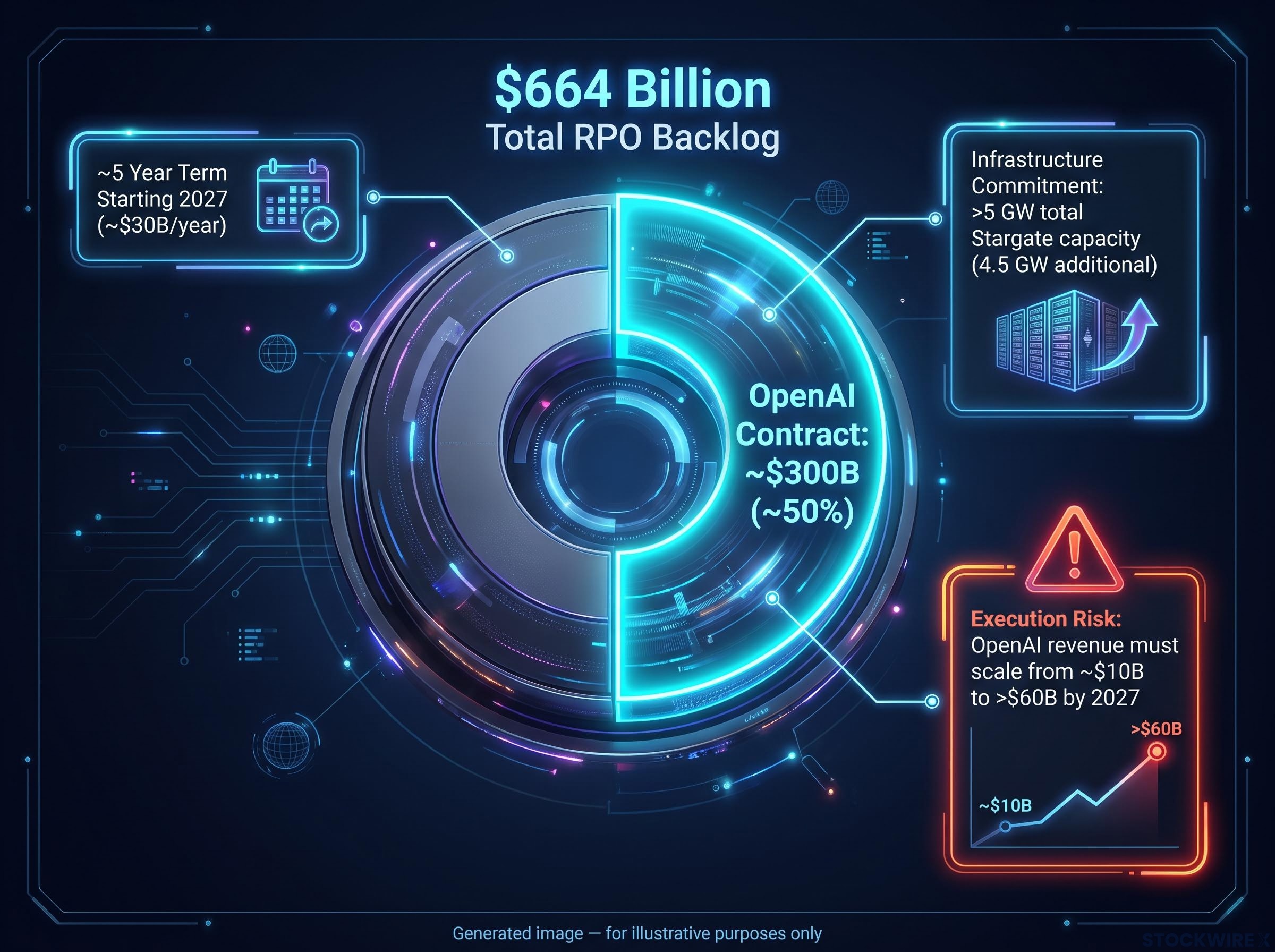 The $664B Backlog: OpenAI Concentration Risk