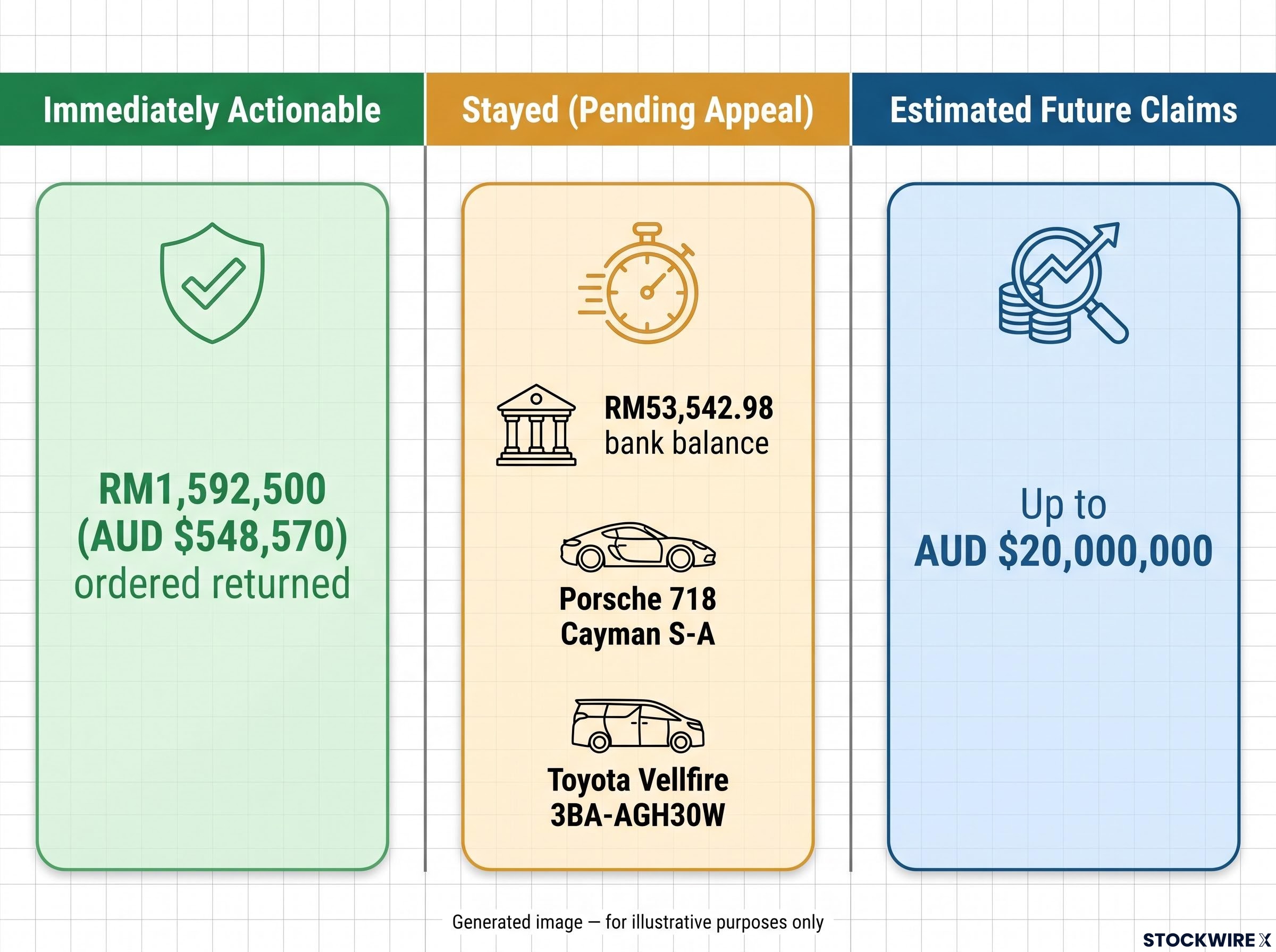 Legal Recovery Status Dashboard