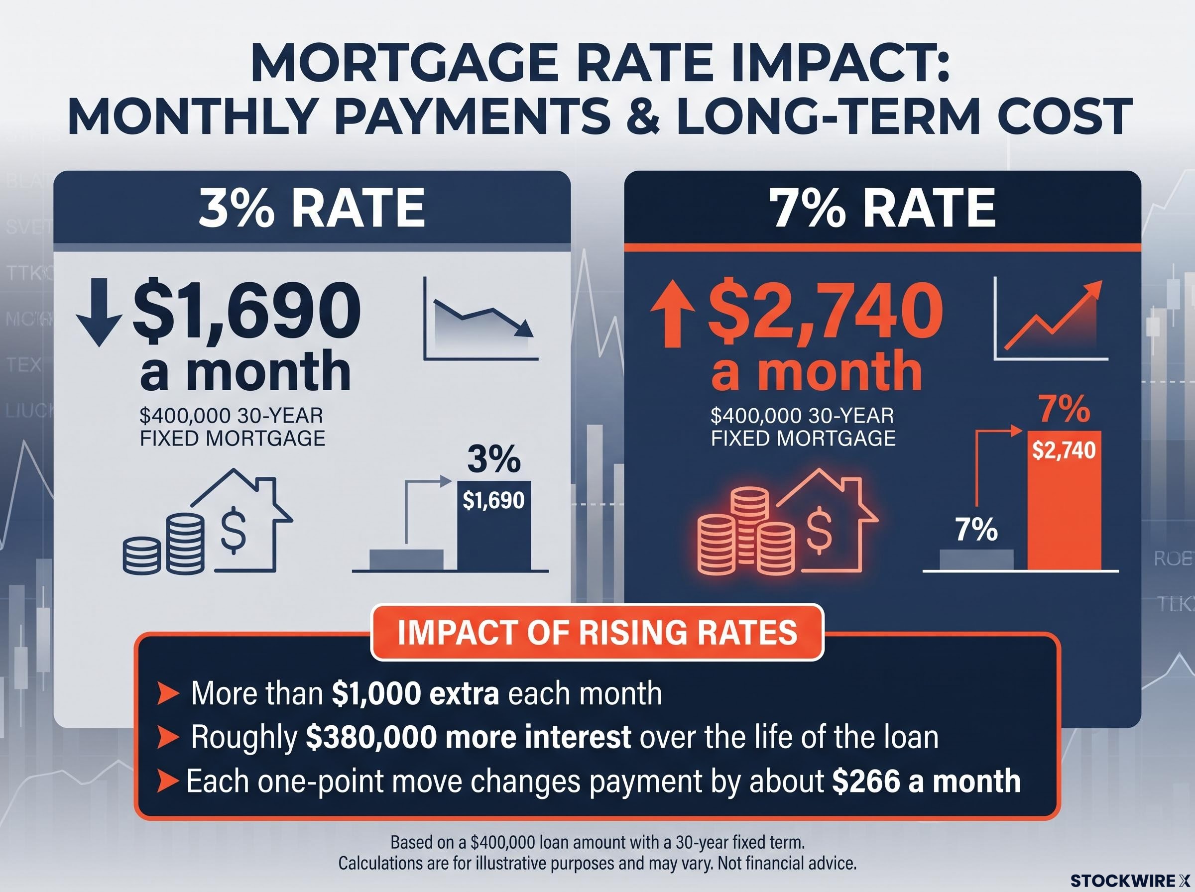 The Mortgage Payment Gap: 3% vs 7%