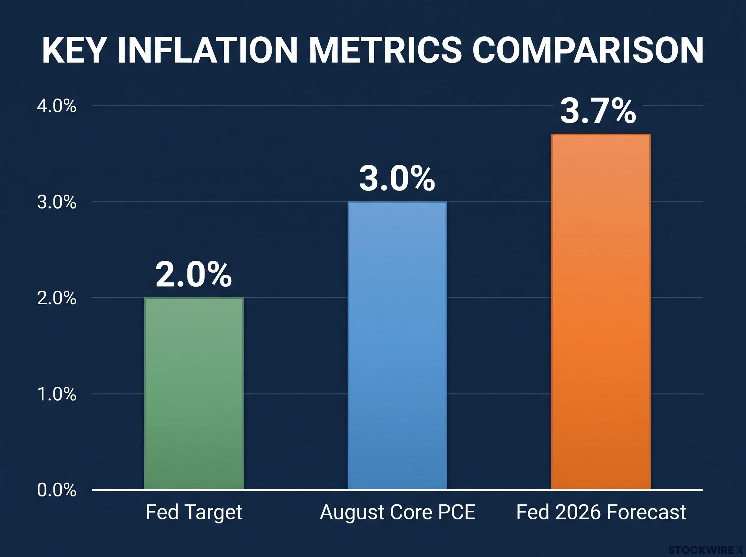 Core PCE vs. Fed Expectations