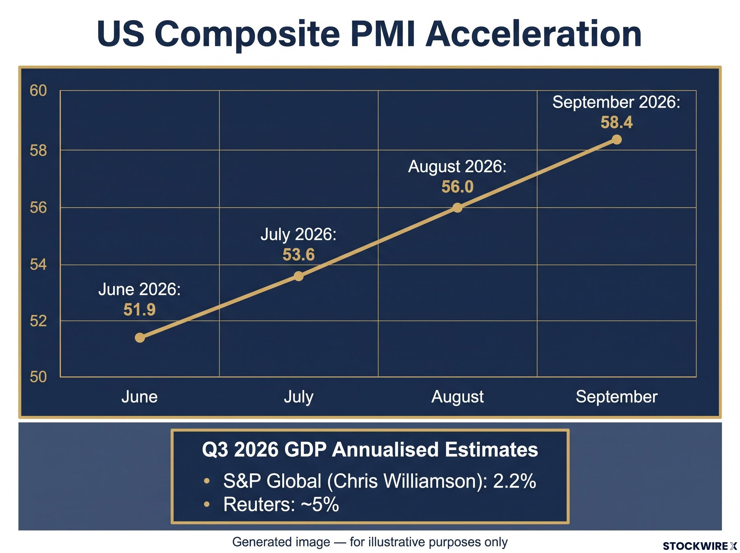 US Composite PMI Acceleration (June-Sept 2026)