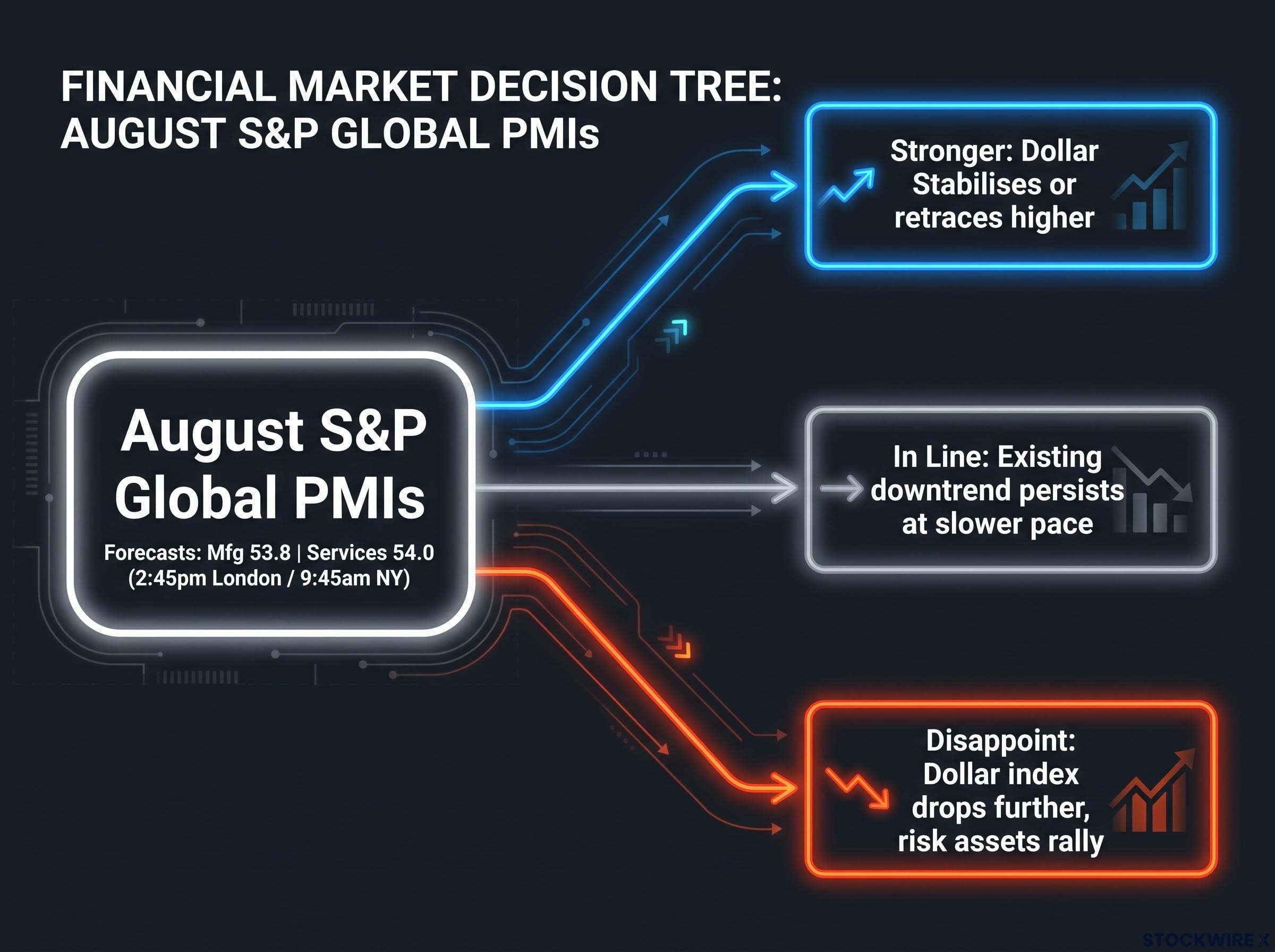 August PMI Decision Matrix