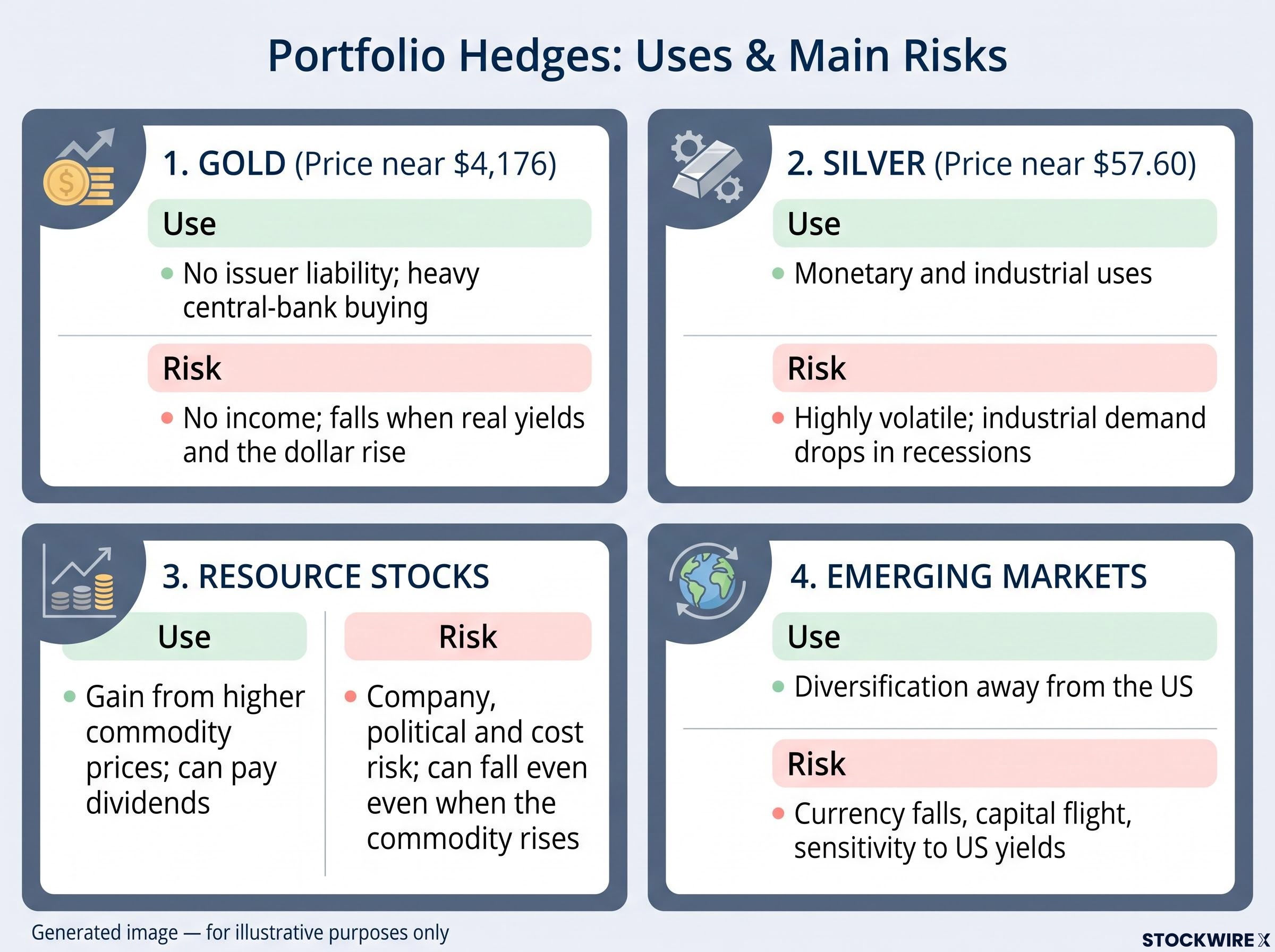 Tangible Asset Hedges: Benefits and Risks