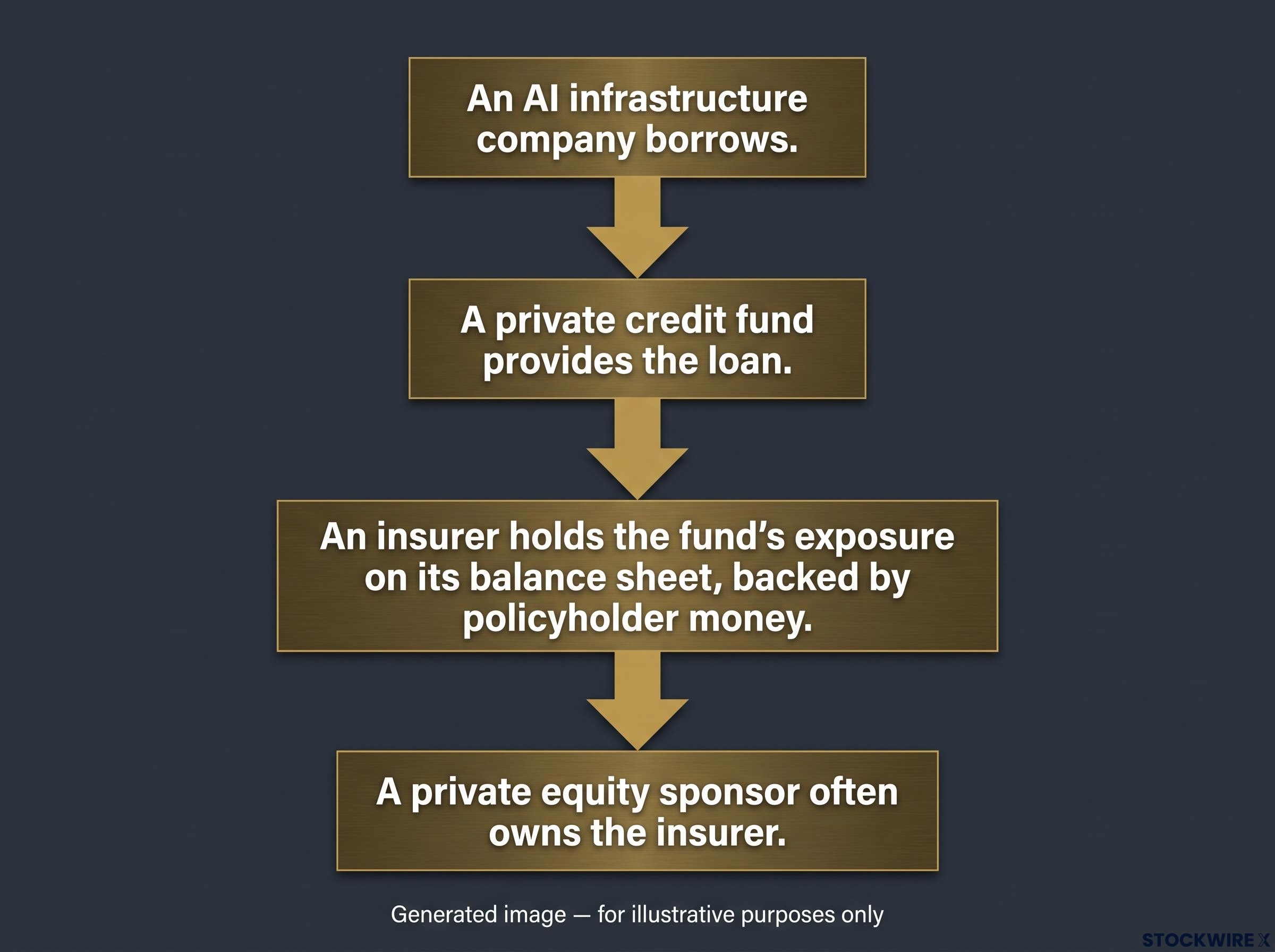 The Private Credit AI Financing Chain