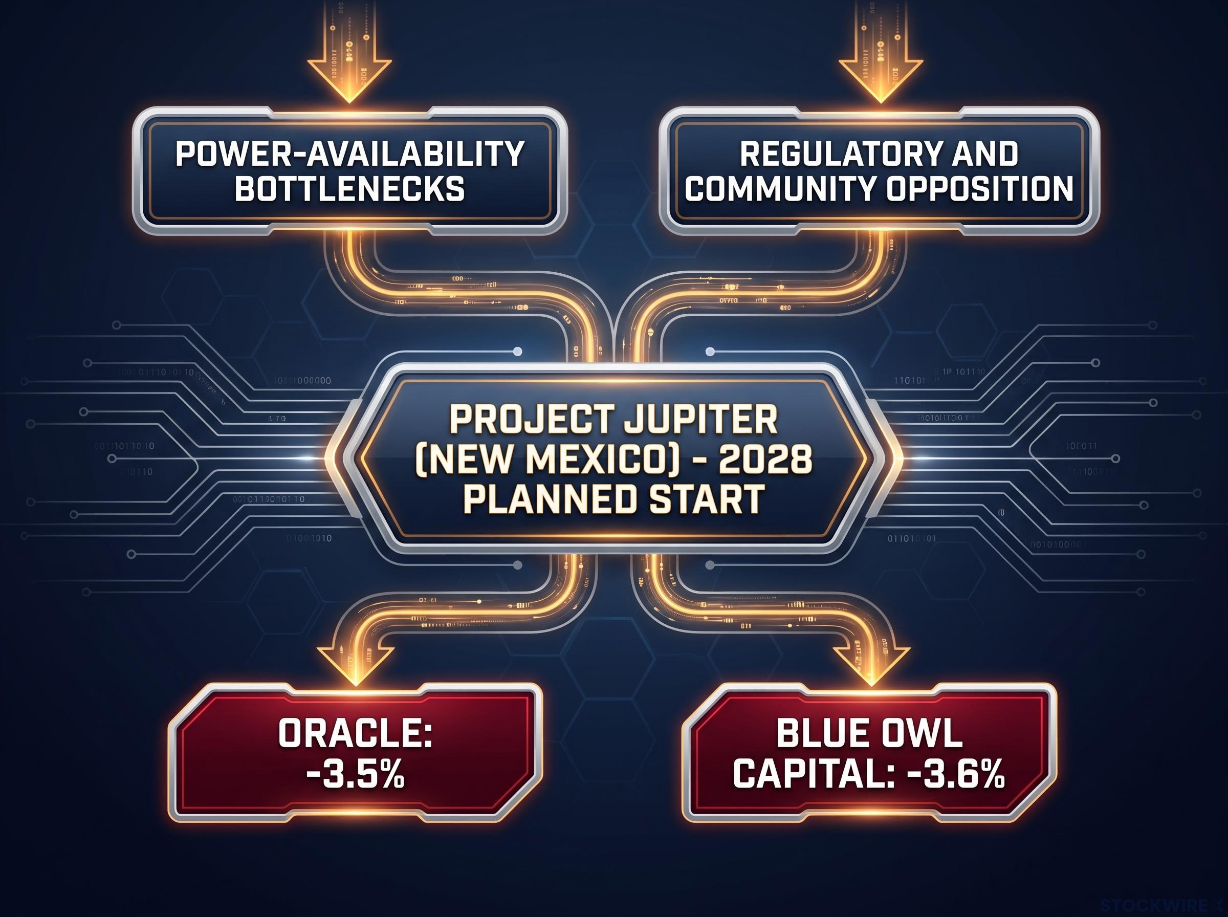 Project Jupiter Risk & Market Reaction Flowchart