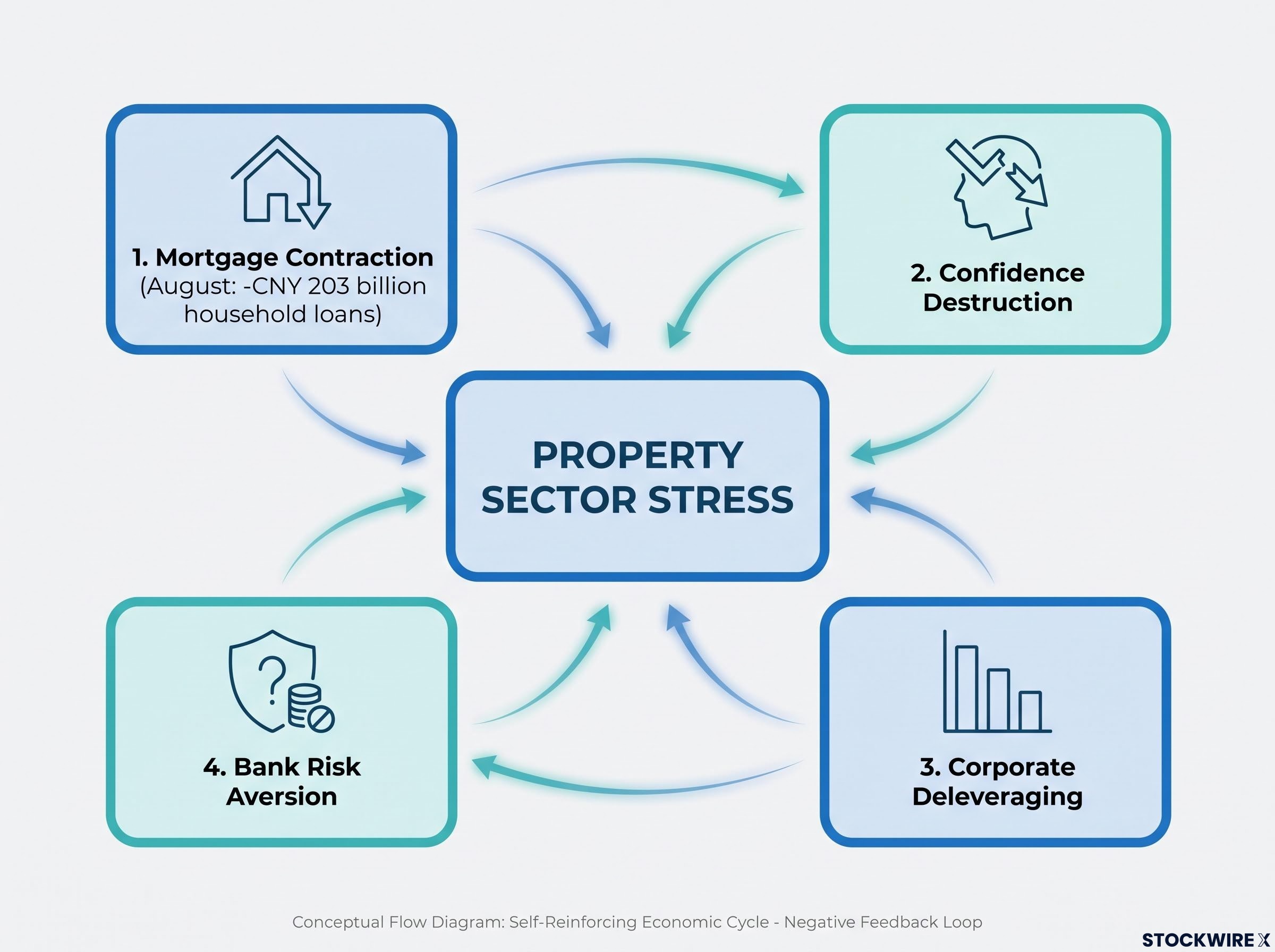 Property Sector Stress Transmission Cycle